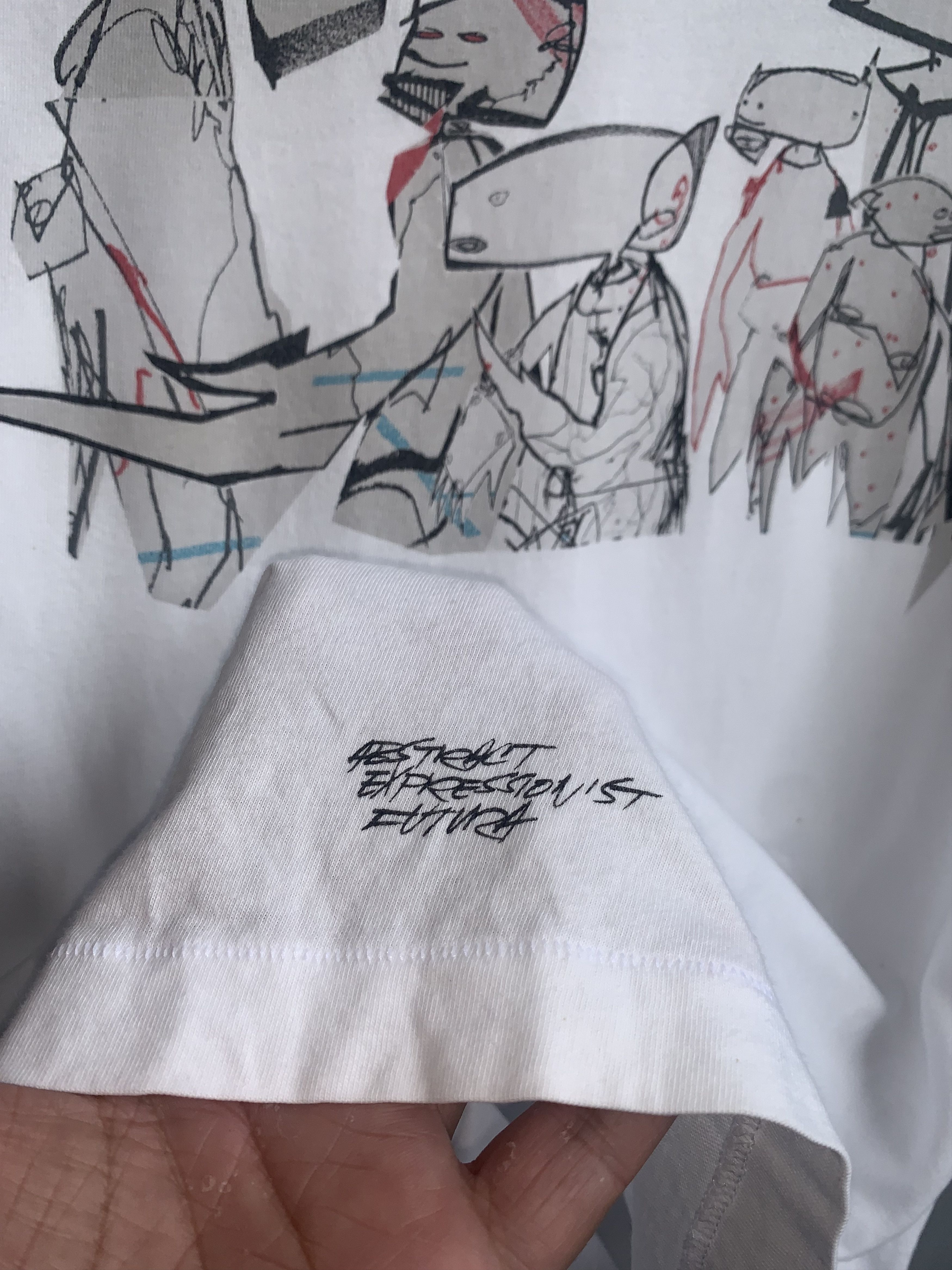 Futura × Uniqlo Futura Abstract Expressionist Uniqlo Shirt Size US L / EU 52-54 / 3 - 4 Thumbnail