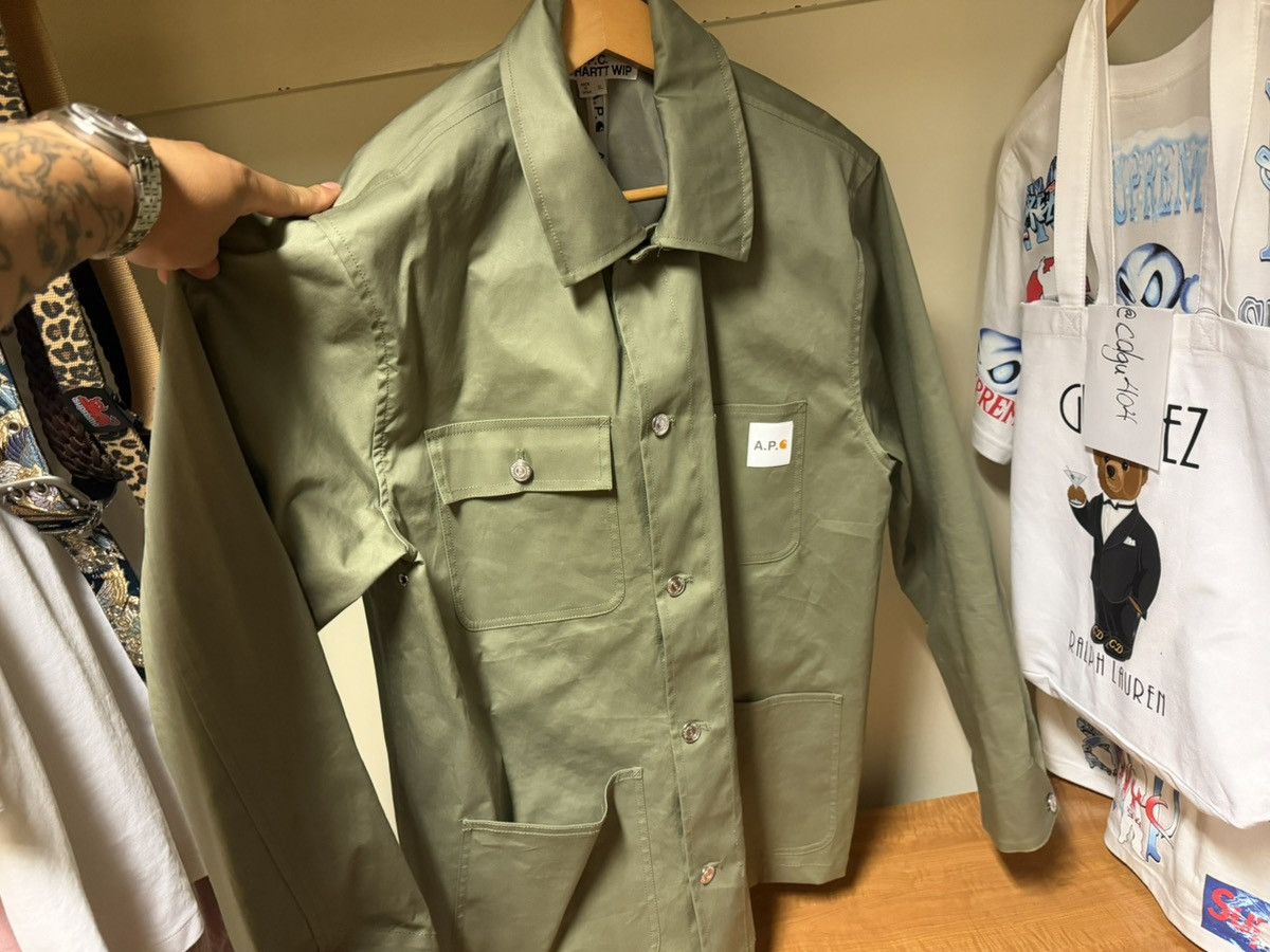 A.P.C. × Carhartt A.P.C x Carhartt WIP Gabrielle Chore Coat | Grailed