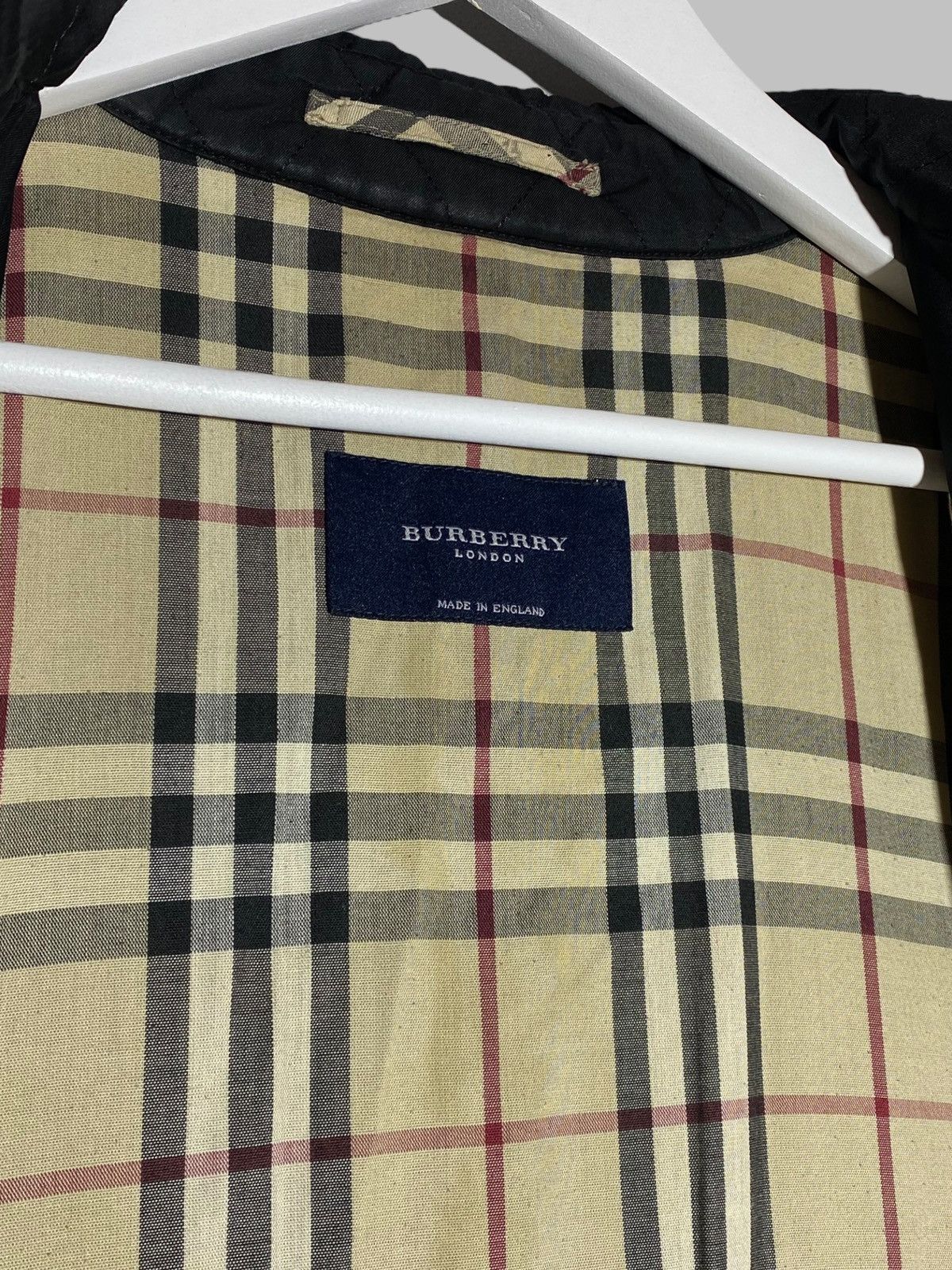 Burberry Burberry London Quilted Coat Black Nova Check Lining Size S / US 4 / IT 40 - 18 Thumbnail