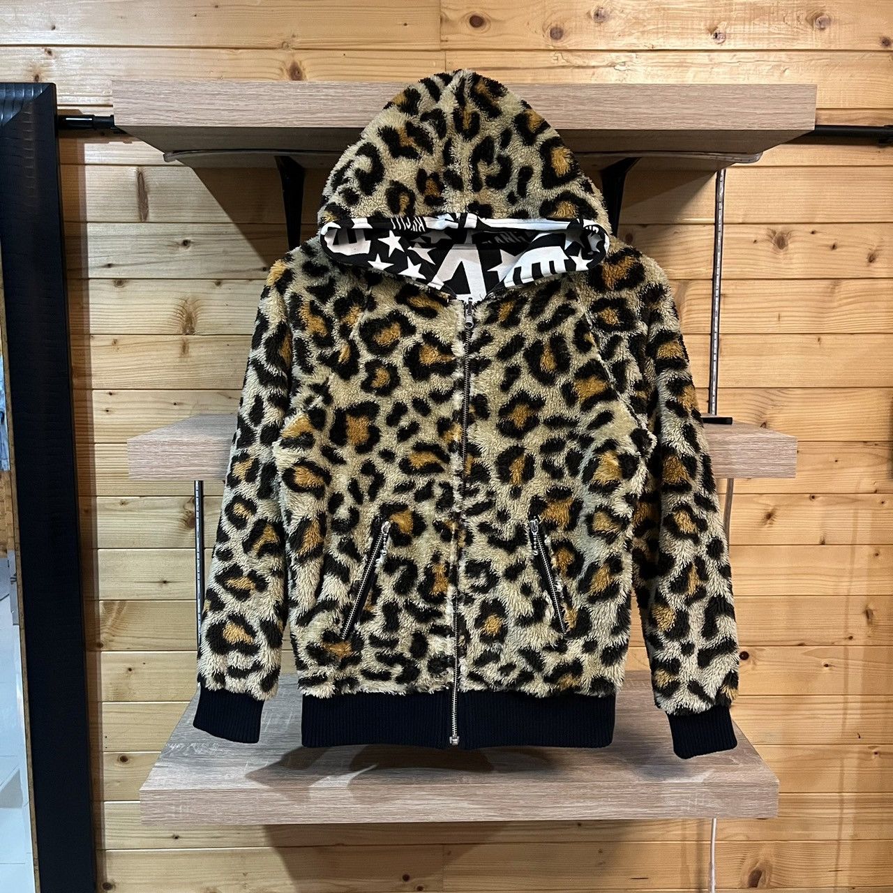 Hysteric Glamour × If Six Was Nine × Le Grande Bleu (L.G.B.) Rna Leopard Riversible Zip Up Hoodie Ifsixwasnine lgb style Size US S / EU 44-46 / 1 - 8 Thumbnail