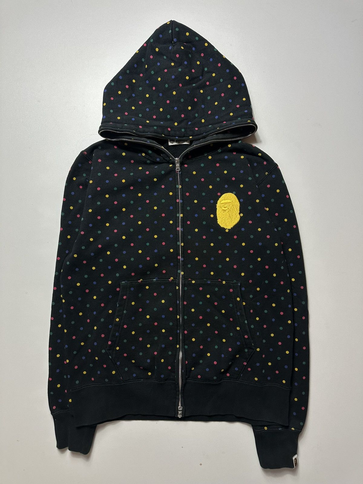Bape Vintage Bape Polkadot Full Zip Hoodie Size US L / EU 52-54 / 3 - 1 Thumbnail
