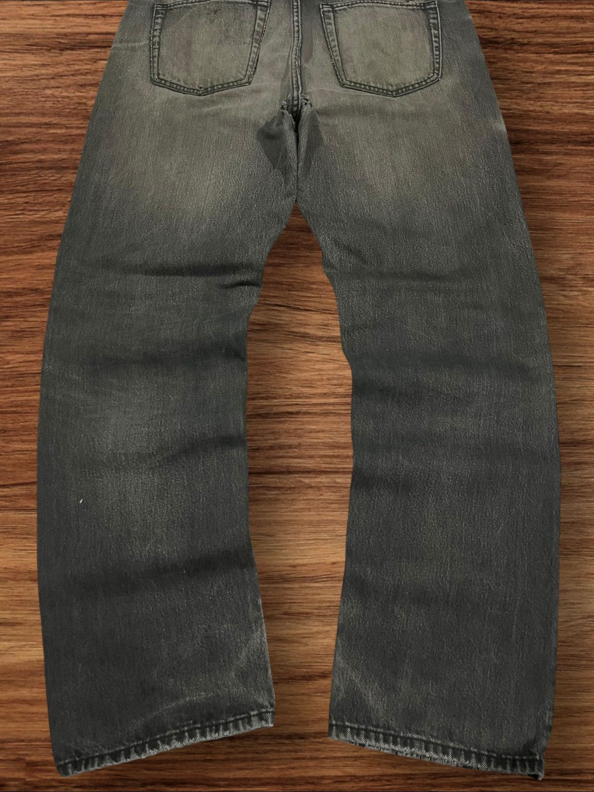 Japanese Brand × Jun Takahashi × Uniqlo Vintage Japanese Brand Uniqlo Distressed Loose Fit Jeans Size US 32 / EU 48 - 10 Thumbnail