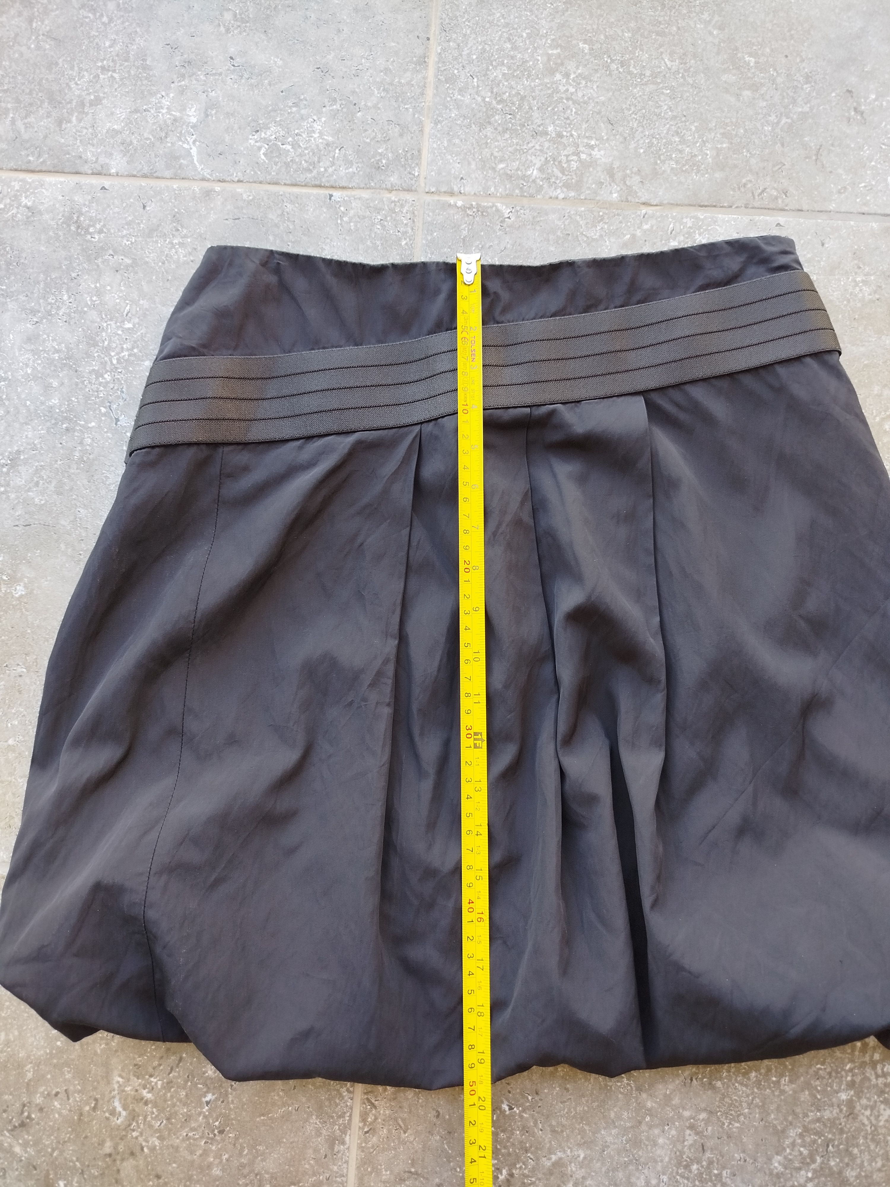 Sarah Pacini Balloon Skirt Lined Zip Cotton Blend Italy Size 2/M Size 28" / US 6 / IT 42 - 11 Thumbnail