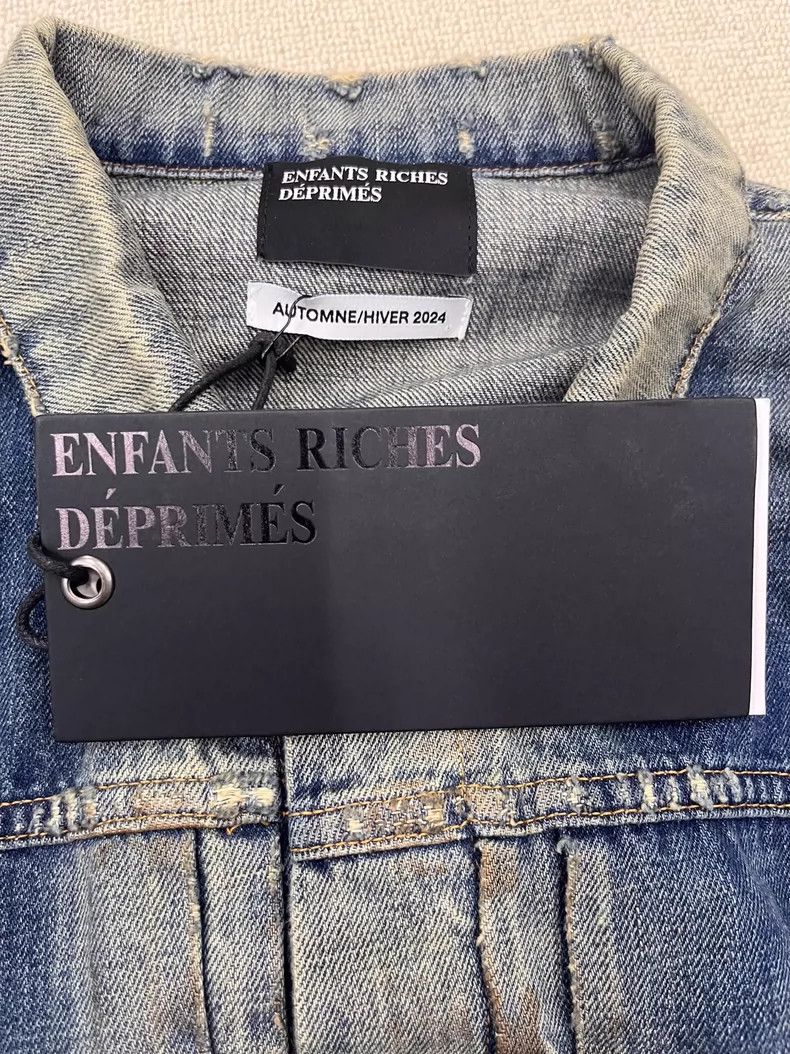 ENFANTS RICHES DEPRIMES FW24 Worn Single Breasted Jacket Ou