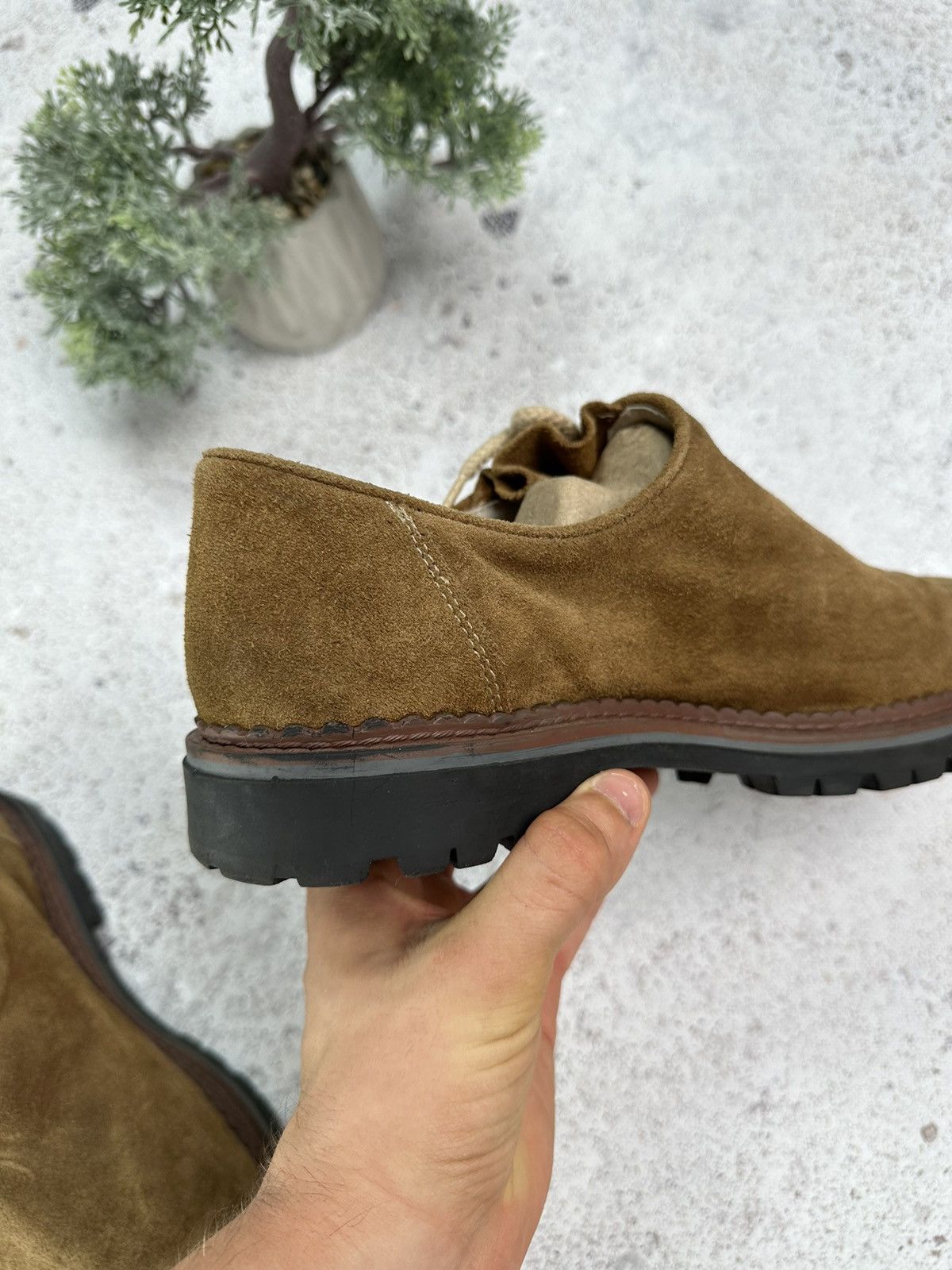Genuine Leather × Vintage Vintage Stockerpoint Suede Shoes Men 41 Made in Italy 8 Size US 8 / EU 41 - 13 Thumbnail