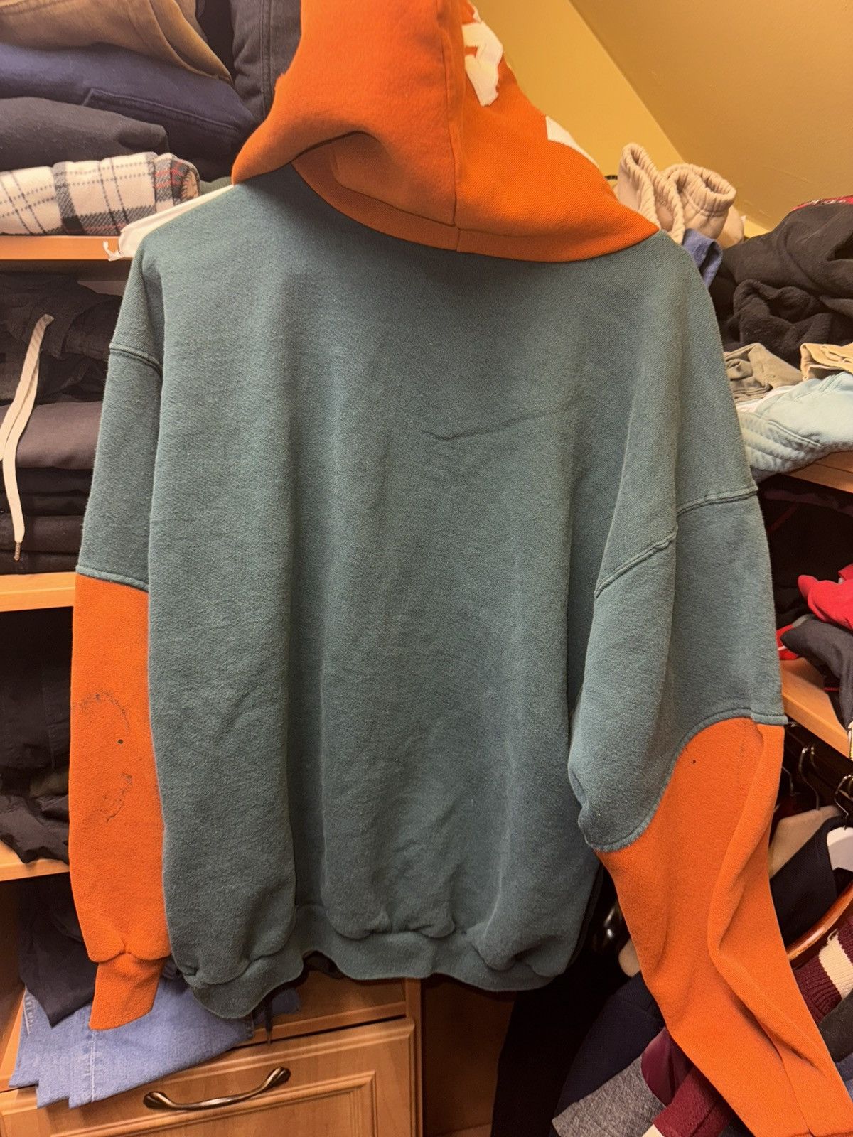 Nike Nike 1of1 Custom Defective Garments Nike Hoodie Rare Y2K Size US L / EU 52-54 / 3 - 8 Thumbnail