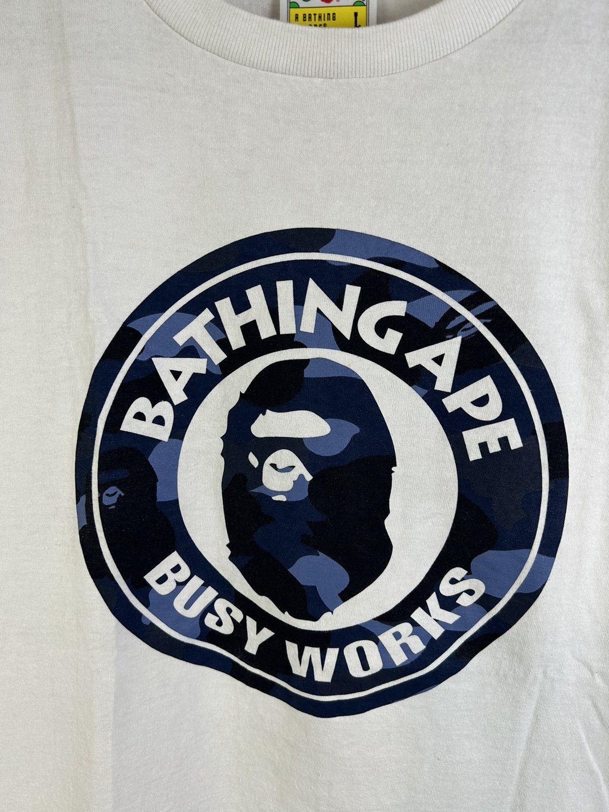 Bape Bape Camo Circle Logo Print T-Shirts Size US L / EU 52-54 / 3 - 3 Thumbnail