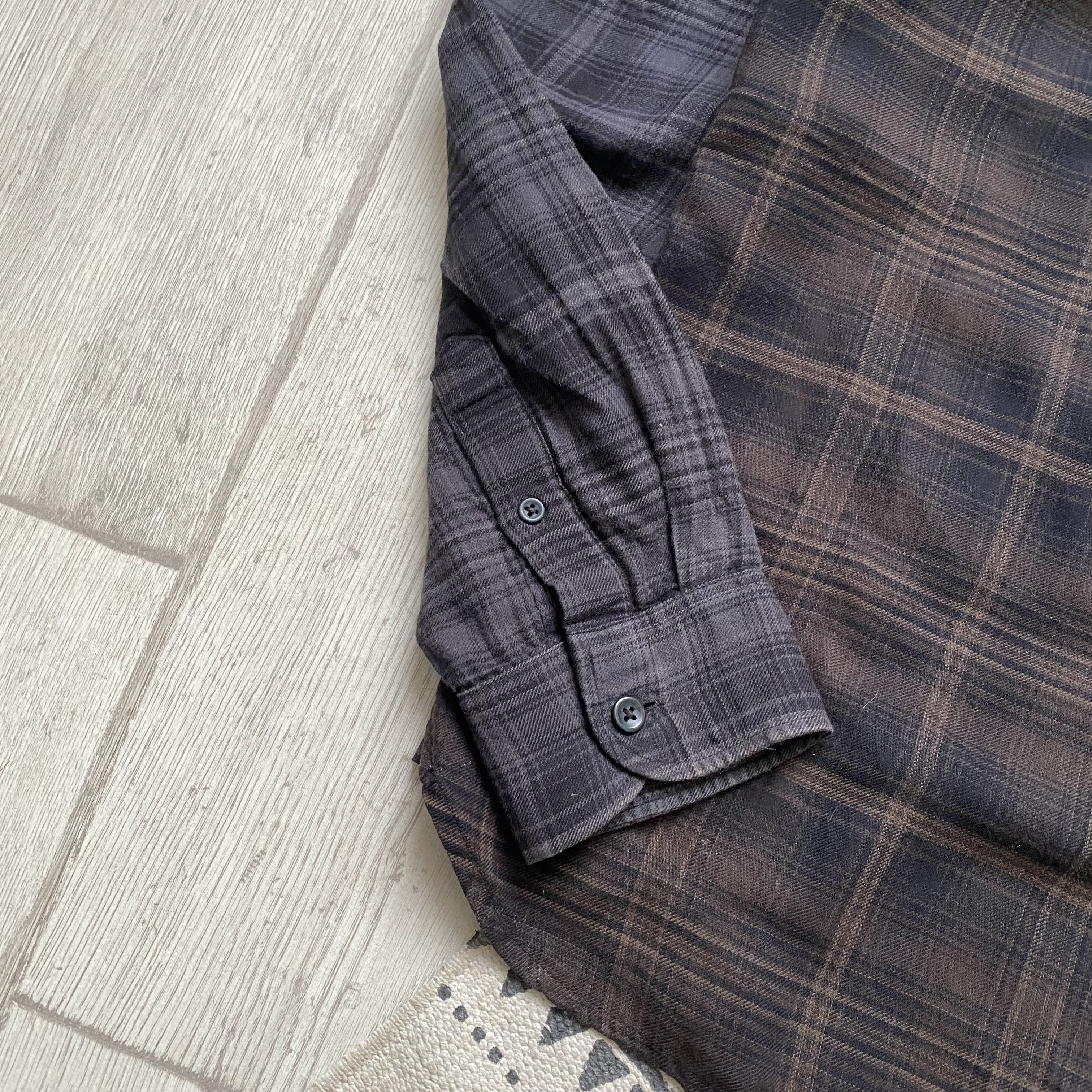 Allsaints 👔 Premium Allsaint flannel multi shirt light Button Up Size US S / EU 44-46 / 1 - 5 Thumbnail