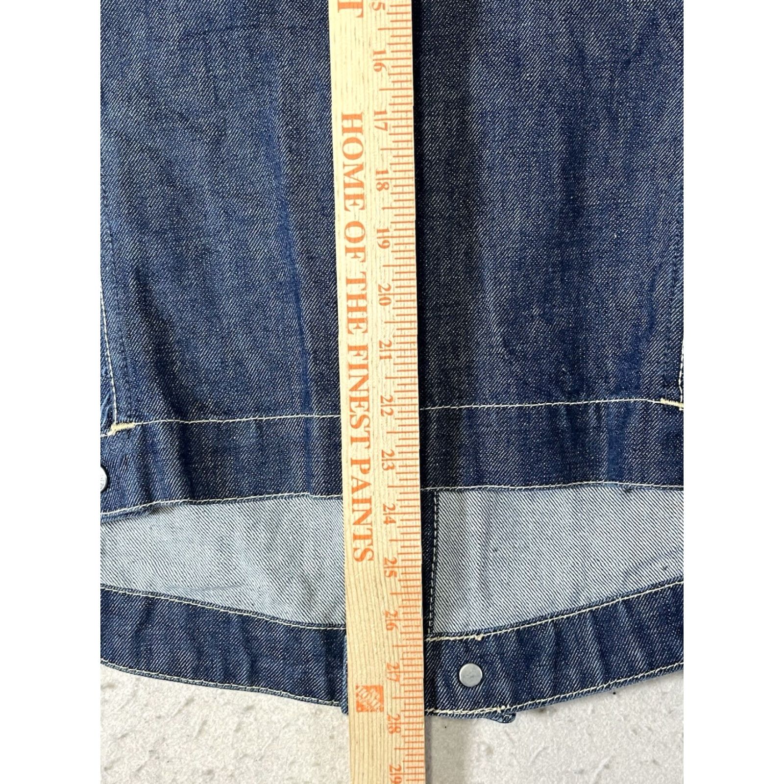 Levi's Levi's Vest Denim Button Up Blue Western Pocket Size Medium Men Regular Cotton Denim Vest Blue Western Pocket Medium Mens Size US M / EU 48-50 / 2 - 4 Thumbnail