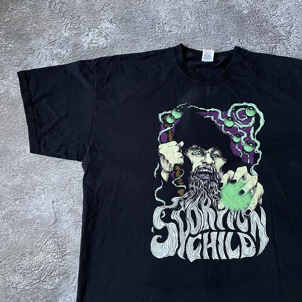 Vintage Vintage Y2K Graphic Tee Horror Punk Streetwear Cropped XXL Size US XXL / EU 58 / 5 - 4 Thumbnail