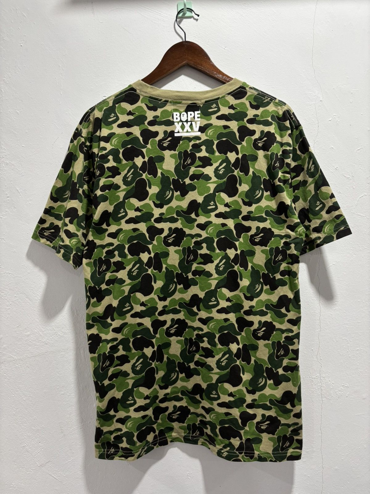Bape A Bathing Ape XXV Camo 25th Anniversary Tshirt Size US XL / EU 56 / 4 - 2 Thumbnail