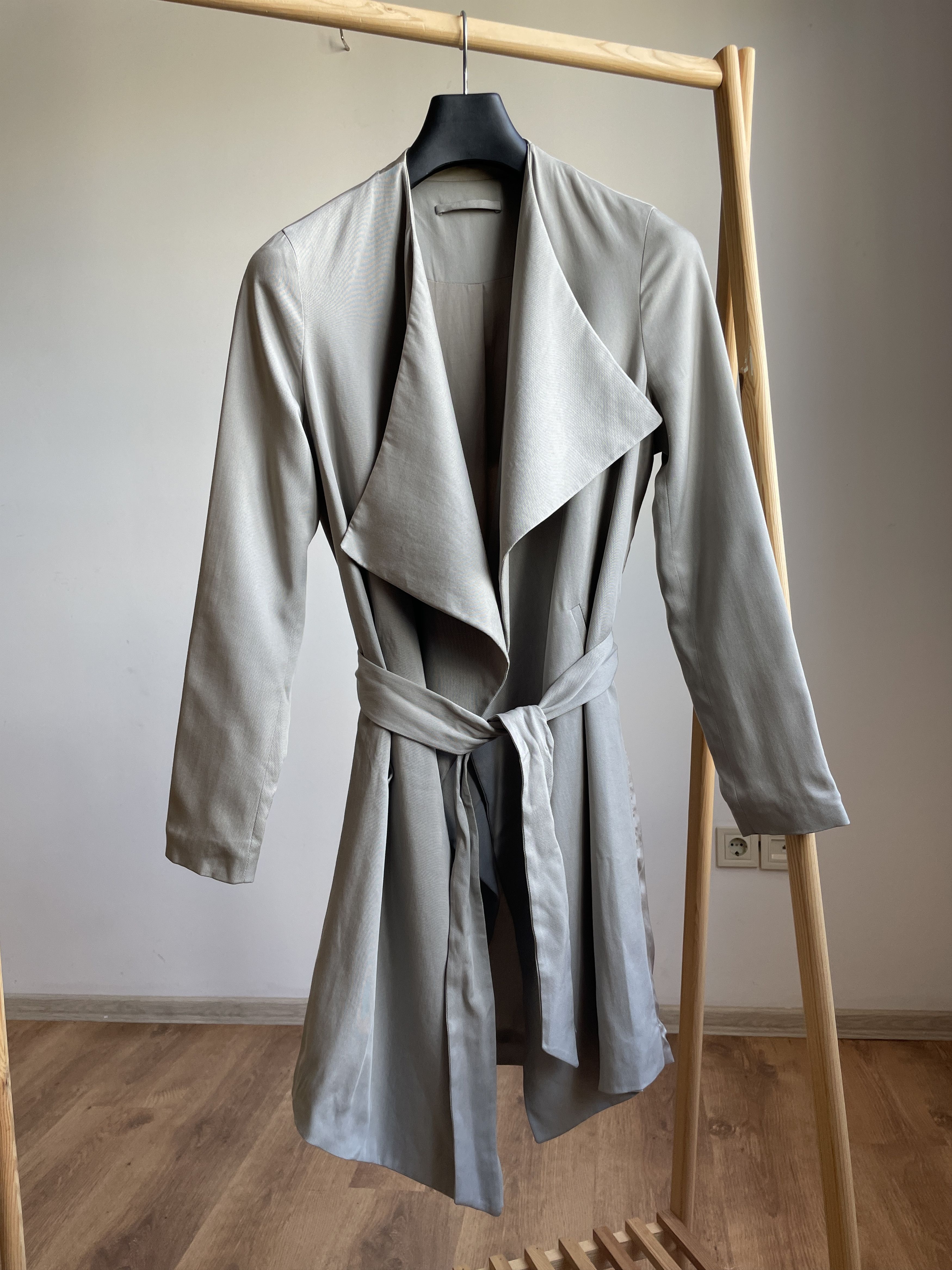 Allsaints Allsaints Womens Hace Trench Coat Size UK 8/ US 4/ EUR 36 Size S / US 4 / IT 40 - 1 Thumbnail