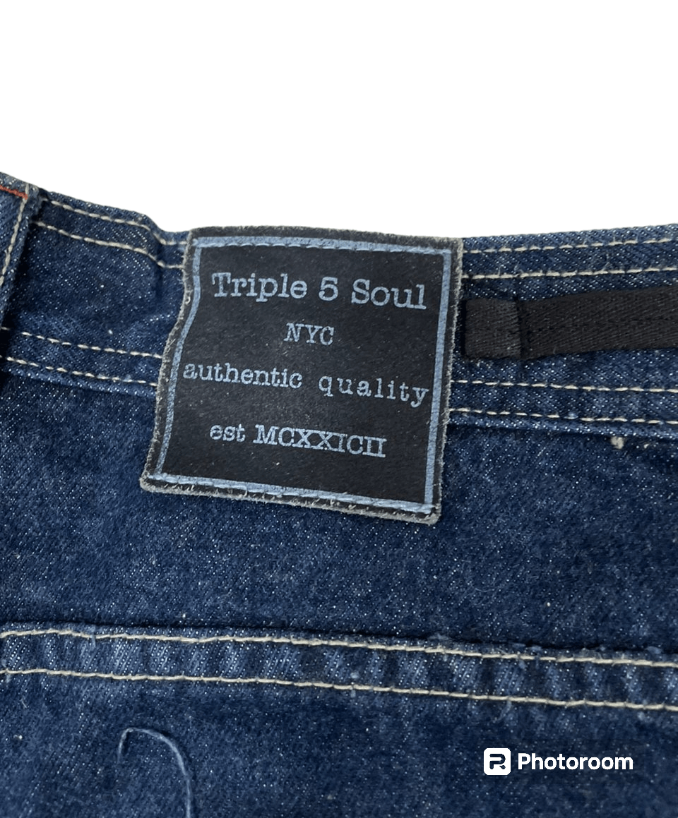 JNCO 💥Y2K Baggy Triple 5 Soul Jeans 💥 Size US 34 / EU 50 - 5 Thumbnail