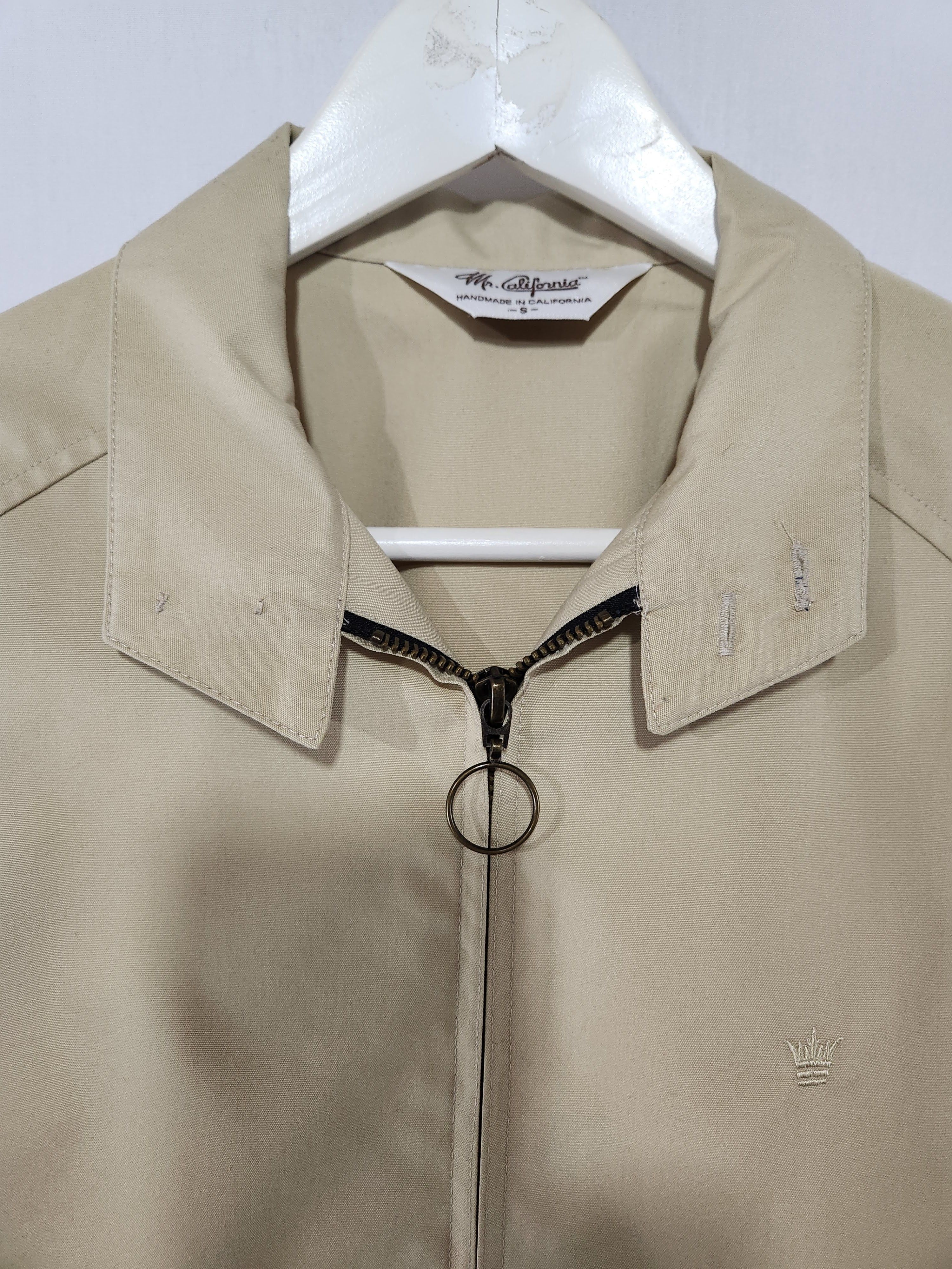 Vintage MR CALIFORNIA Khaki Cotton Blend Eisenhower Light Jacket Size US S / EU 44-46 / 1 - 2 Thumbnail