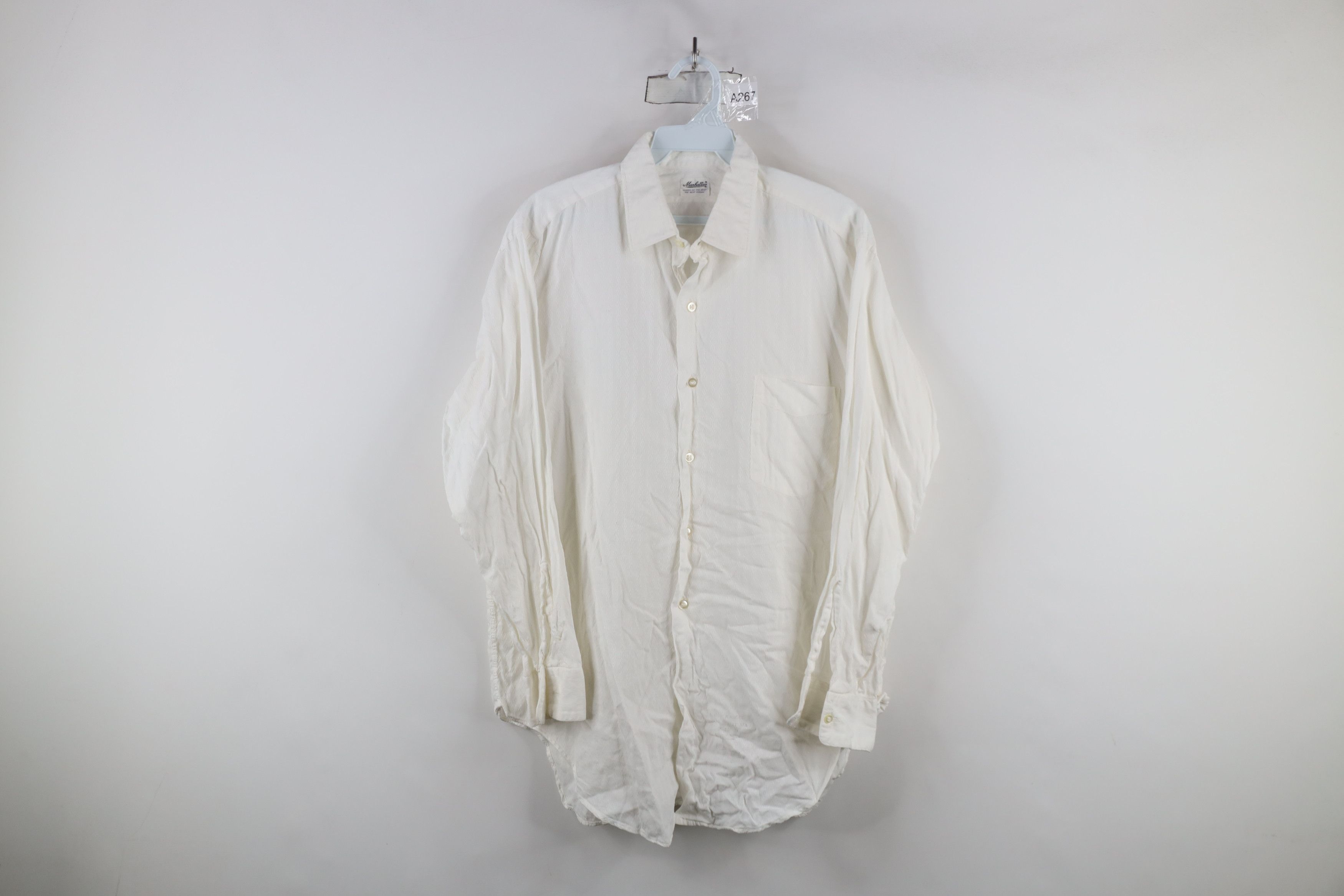 Vintage Vintage 50s Rockabilly Diamond Collared Button Shirt USA Size US M / EU 48-50 / 2 - 1 Thumbnail