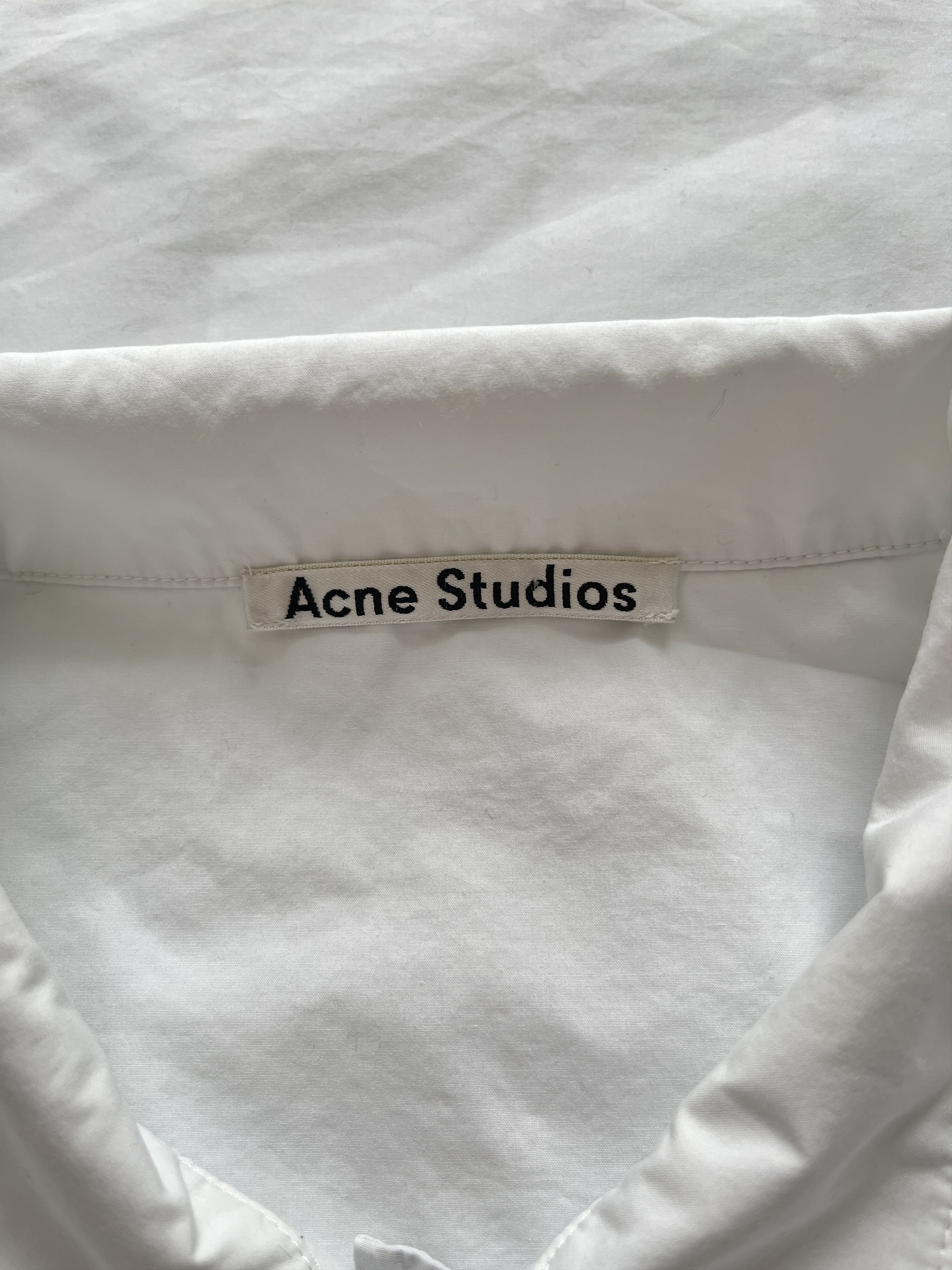 Acne Studios ⚡️QUICK SALE⚡️Acne Studios Oversized Cropped Blouse Size L / US 10 / IT 46 - 4 Thumbnail