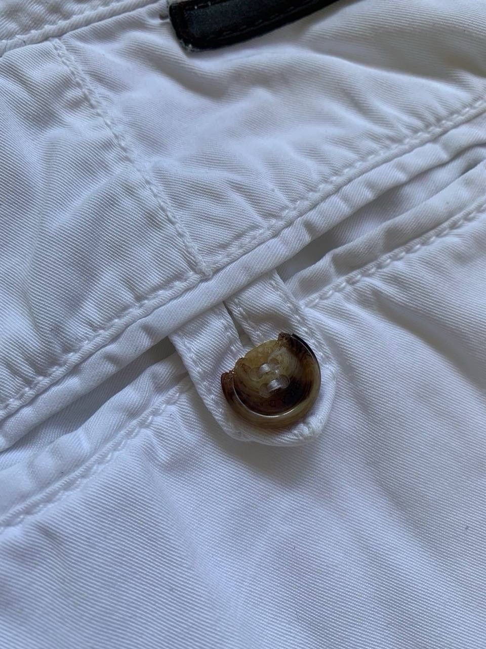 Prada Prada Milano White Vintage Shorts Man Luxury Cotton Pants Size US 32 / EU 48 - 9 Thumbnail