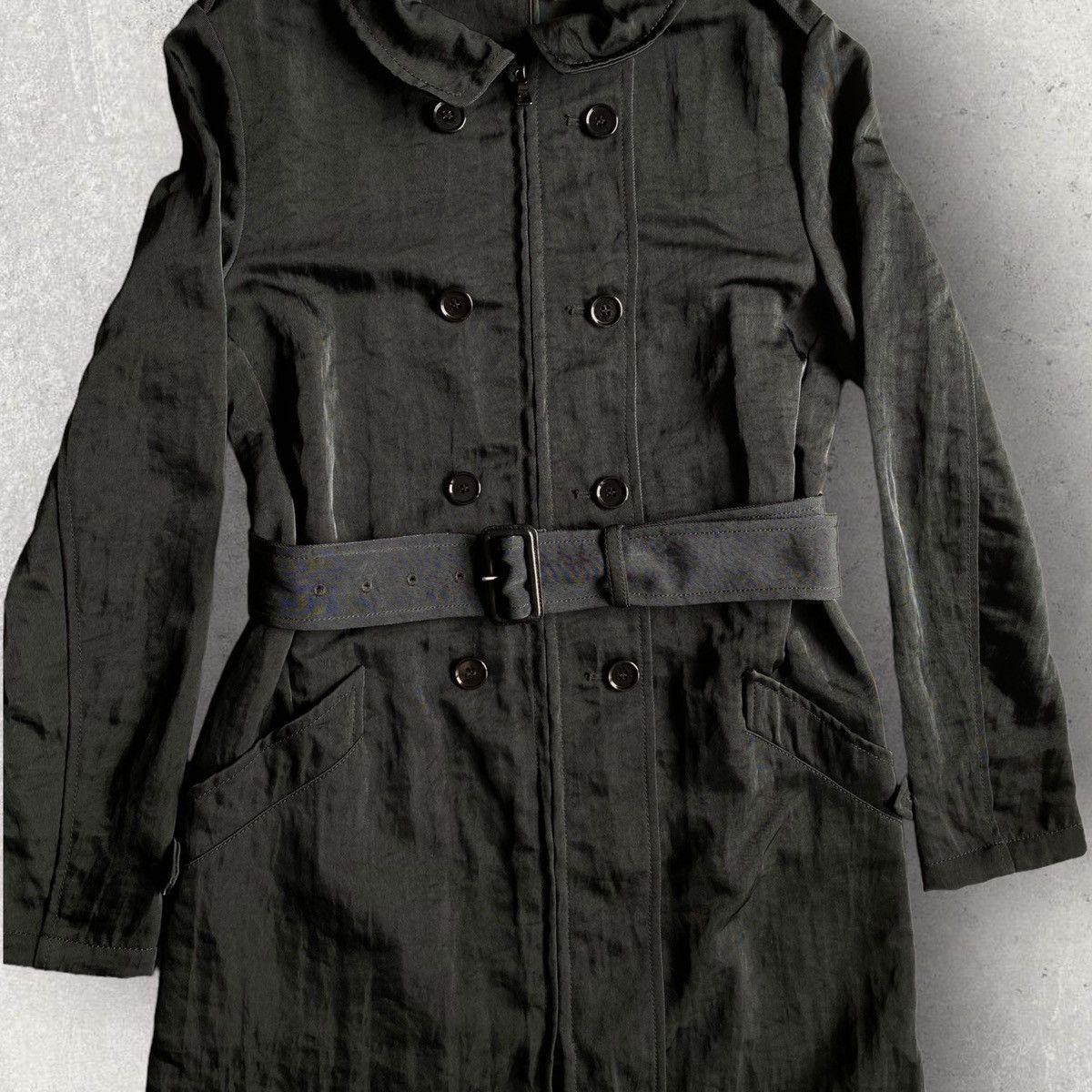 Prada Fall 2008 Nylon 2 Way Zip Coat Size XS / US 0-2 / IT 36-38 - 2 Thumbnail