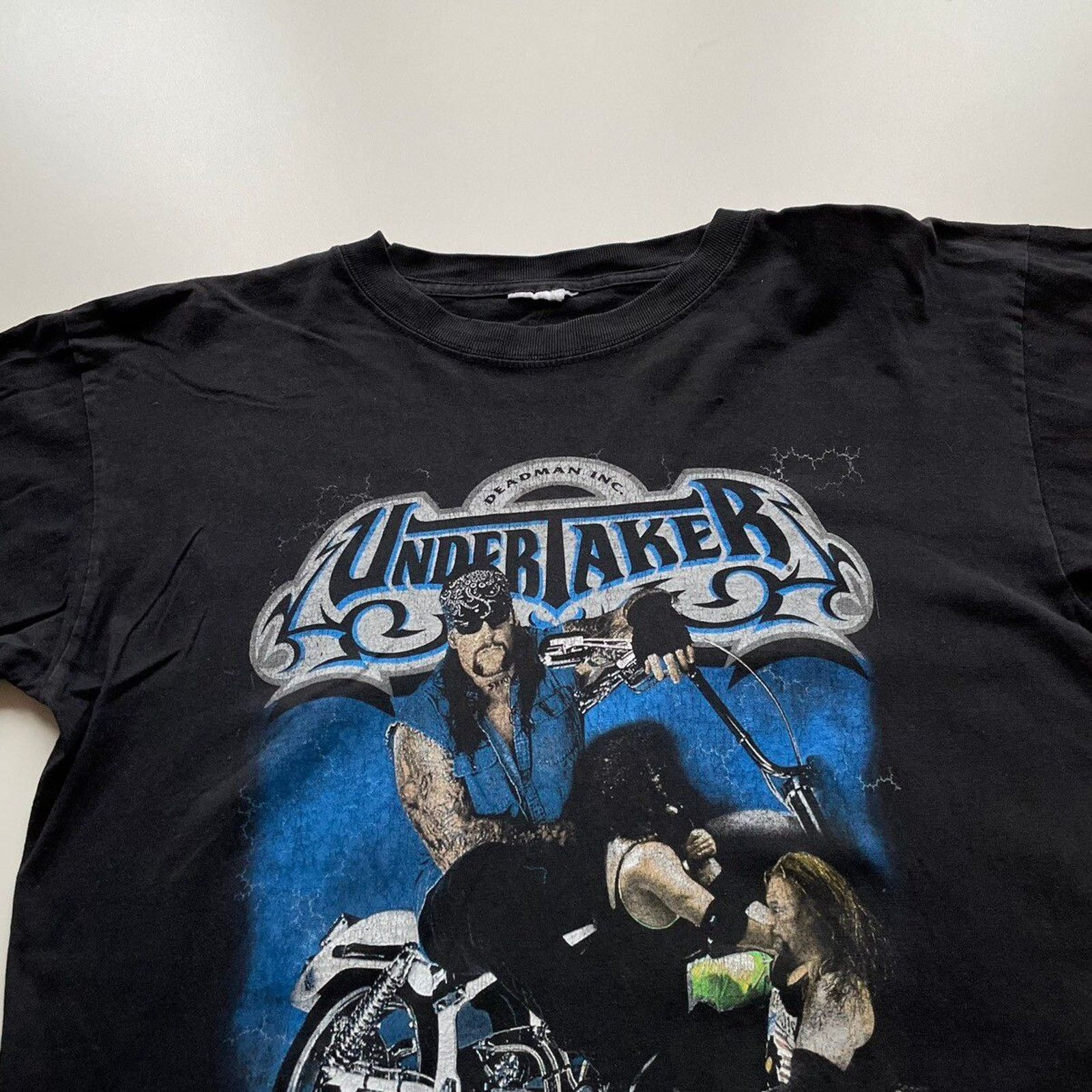 Vintage × WWE × WWF Vintage 2001 The Undertaker WWF Wrestling T Shirt Small Rare Size US S / EU 44-46 / 1 - 2 Thumbnail