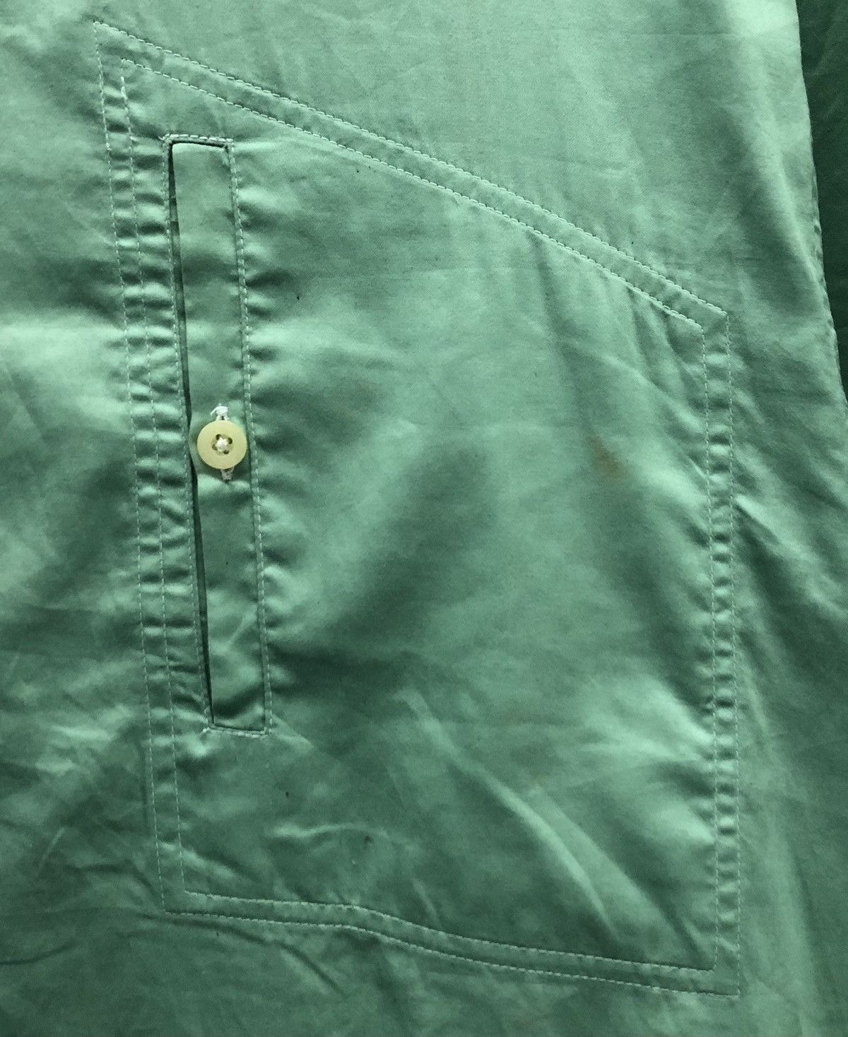 Kansai Yamamoto Vintage Kansai Yamamoto Short Sleeve Shirt Button Up Size US L / EU 52-54 / 3 - 6 Thumbnail