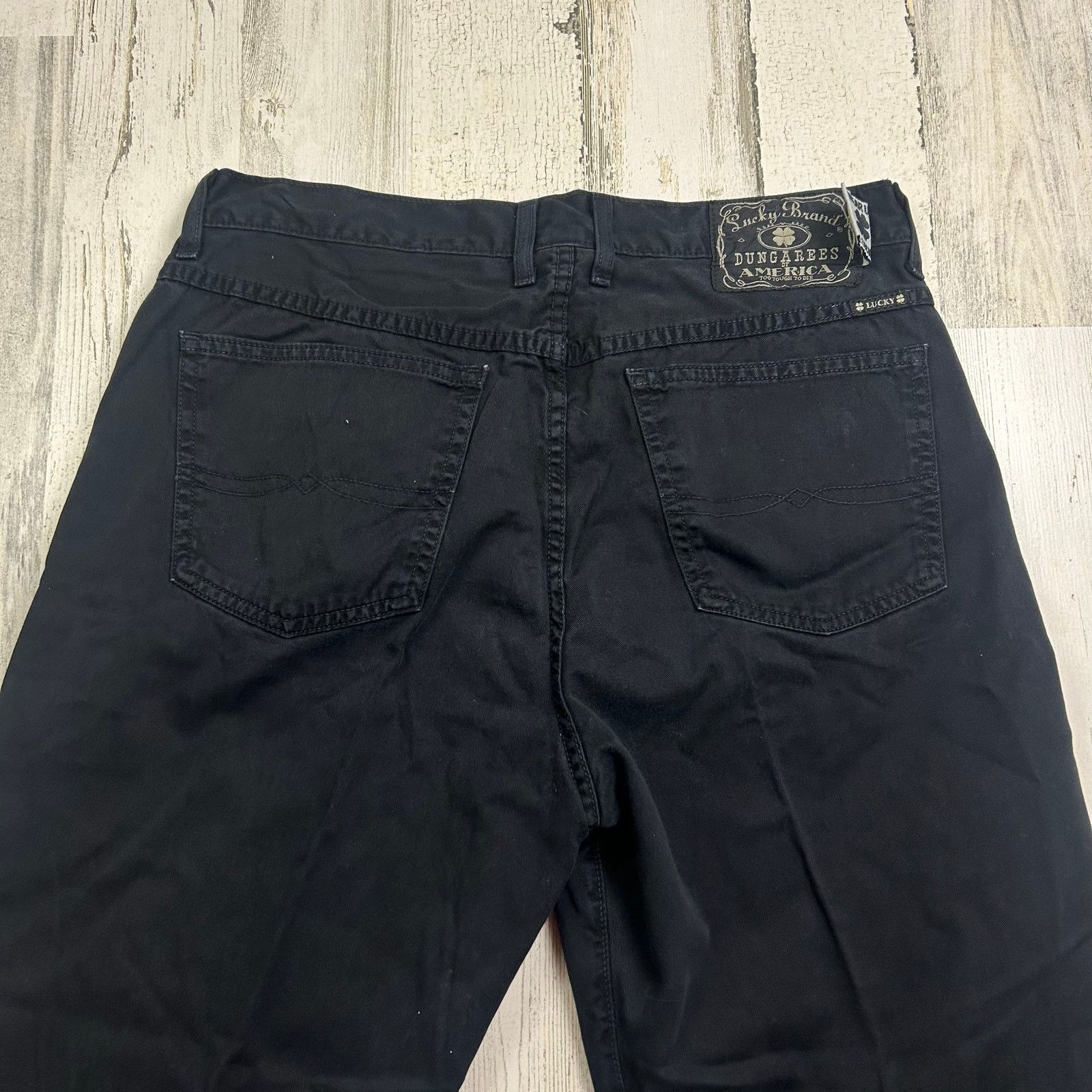 Lucky Brand × Vintage Vintage 80s Lucky Brand Dungarees Jeans Size US 34 / EU 50 - 7 Thumbnail