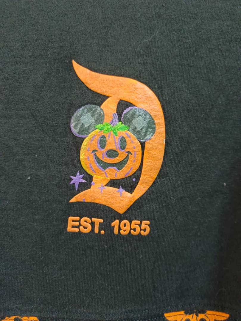 Disney Disneyland Resort Mickey Pumpkin Spirit Jersey Halloween Tee Size US M / EU 48-50 / 2 - 5 Thumbnail