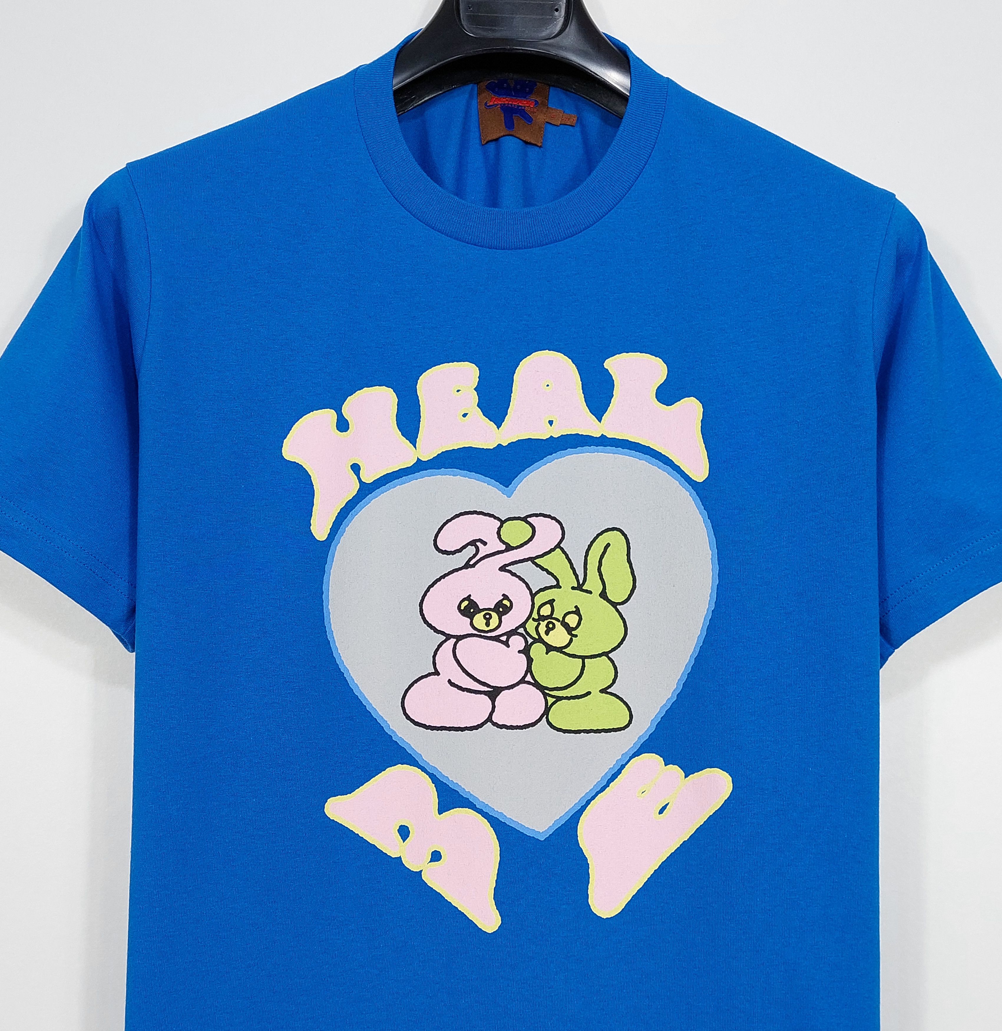 Heaven by Marc Jacobs heal me print cotton tshirt - blue S Size US S / EU 44-46 / 1 - 6 Thumbnail