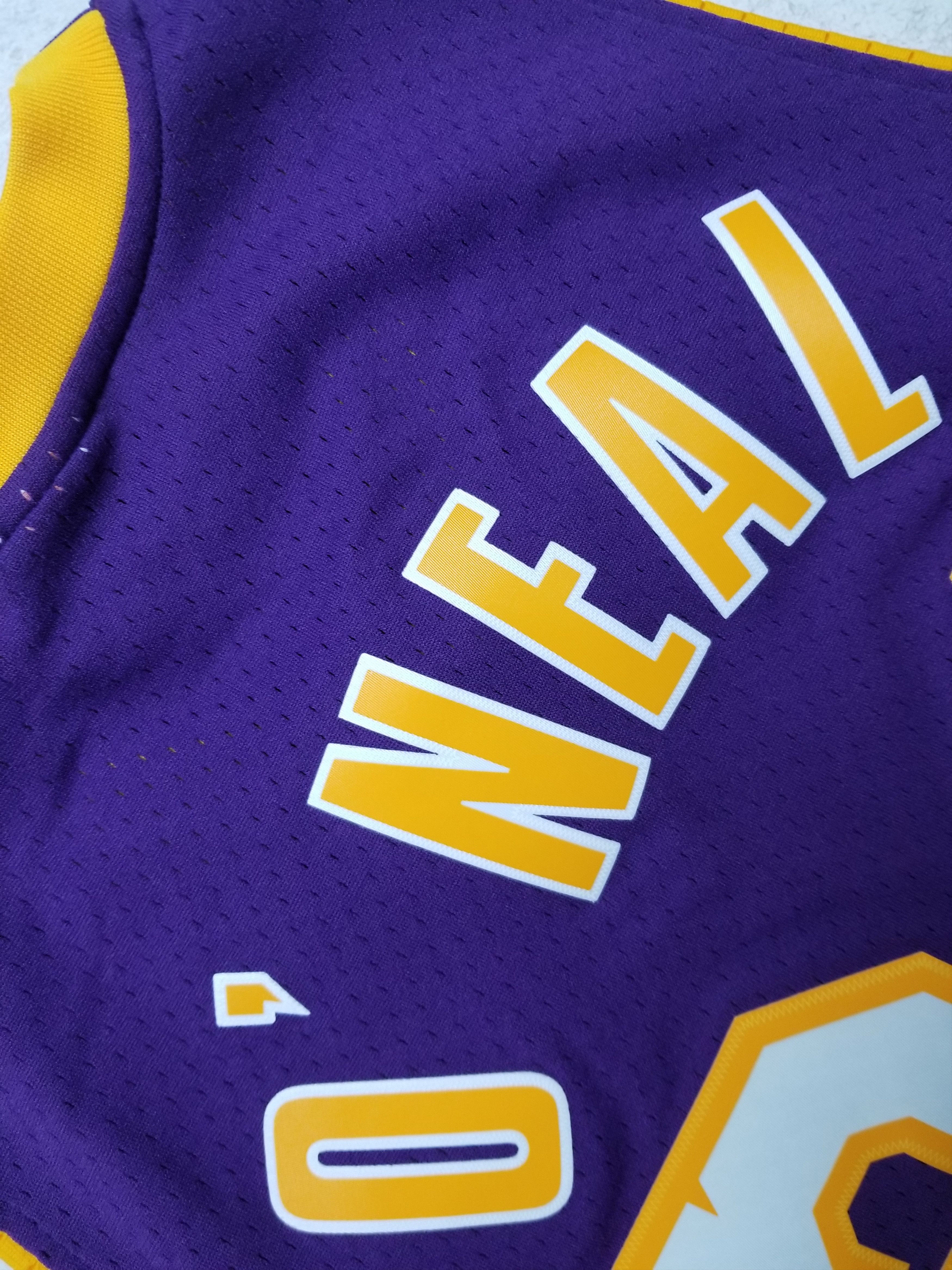 Mitchell & Ness Mitchell & Ness Los Angeles Lakers O'Neal 34 NBA Jersey Size US XL / EU 56 / 4 - 4 Thumbnail