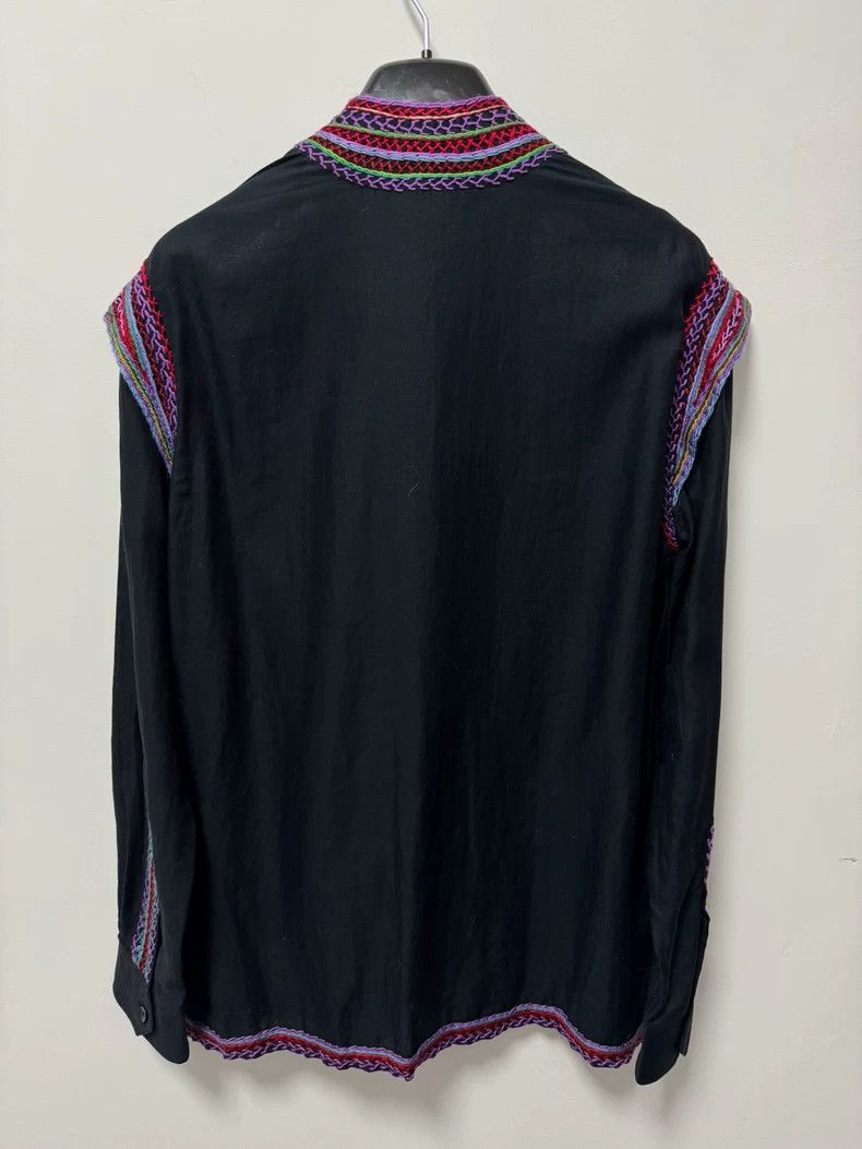 Saint Laurent Paris saint laurent paris size 38 15ss Show Style Woven Embroider Size US M / EU 48-50 / 2 - 2 Thumbnail
