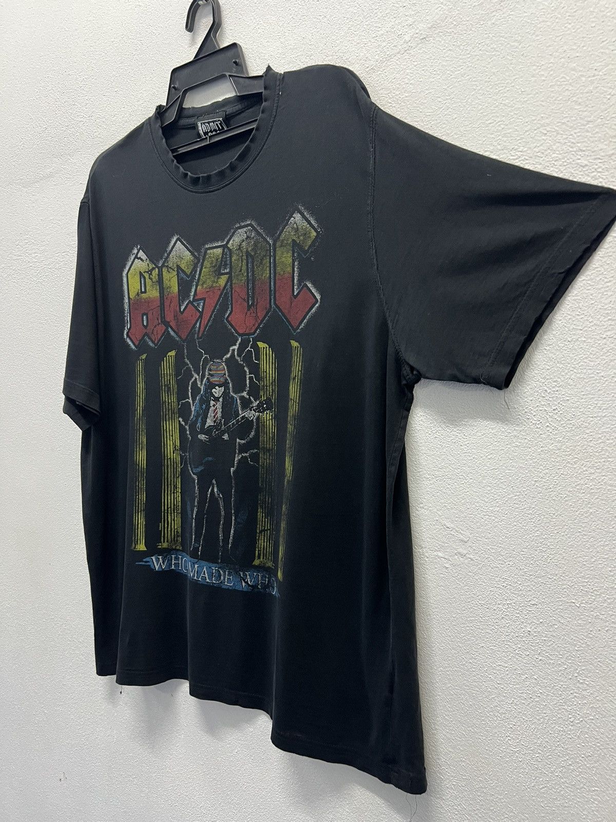 AC/DC × Band Tees Rock of the T-Shirts AC DC Who Made Who T-Shirt Size US XL / EU 56 / 4 - 4 Thumbnail