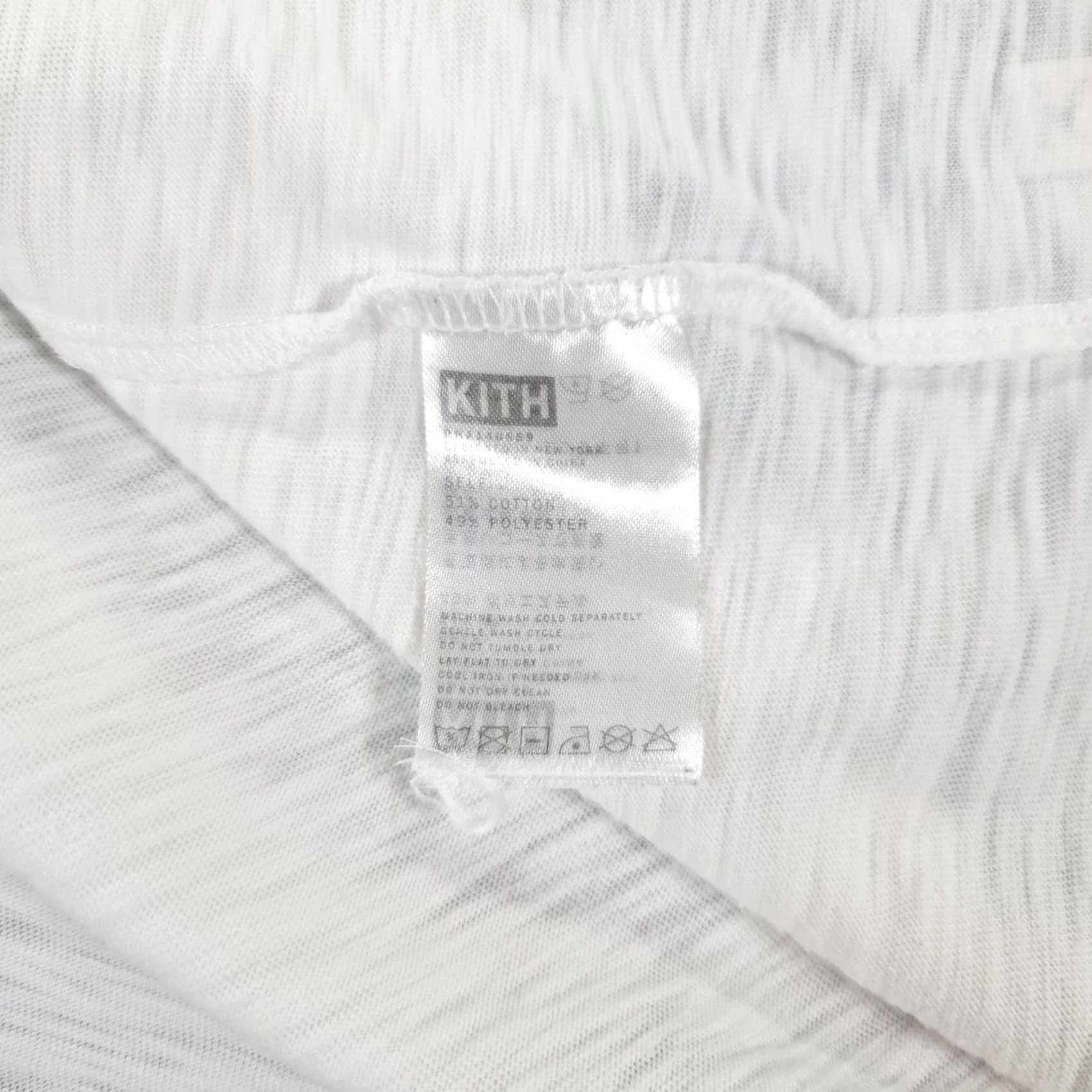 Kith KITH Mens T Shirt White Large Short Sleeves Cotton Blend Top Size US L / EU 52-54 / 3 - 7 Thumbnail