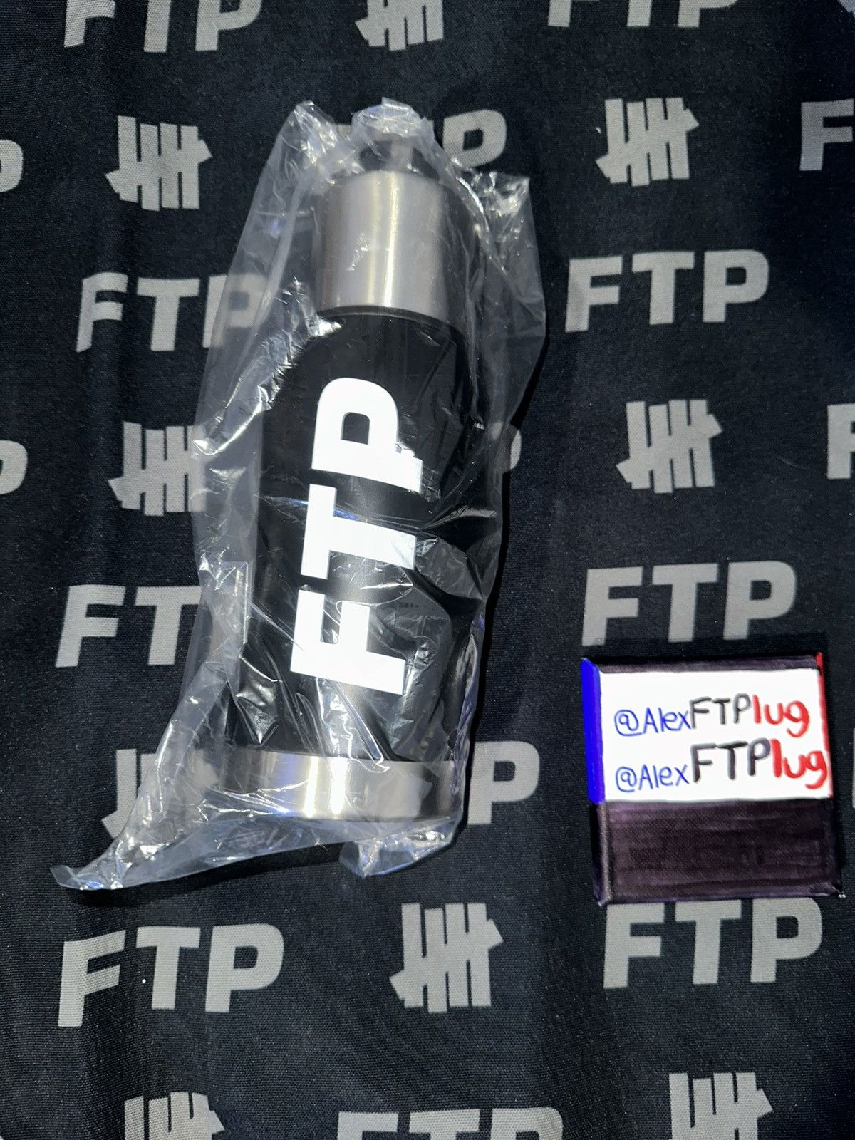 Fuck The Population FTP Logo Thermal Size ONE SIZE - 2 Thumbnail