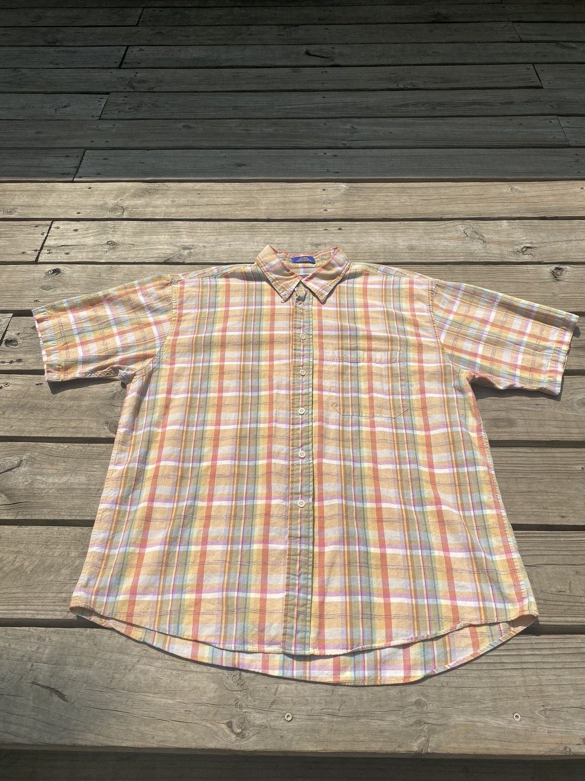Pendleton × Vintage Vintage Pendleton Orange Button Up Shirt Size US XL / EU 56 / 4 - 1 Thumbnail