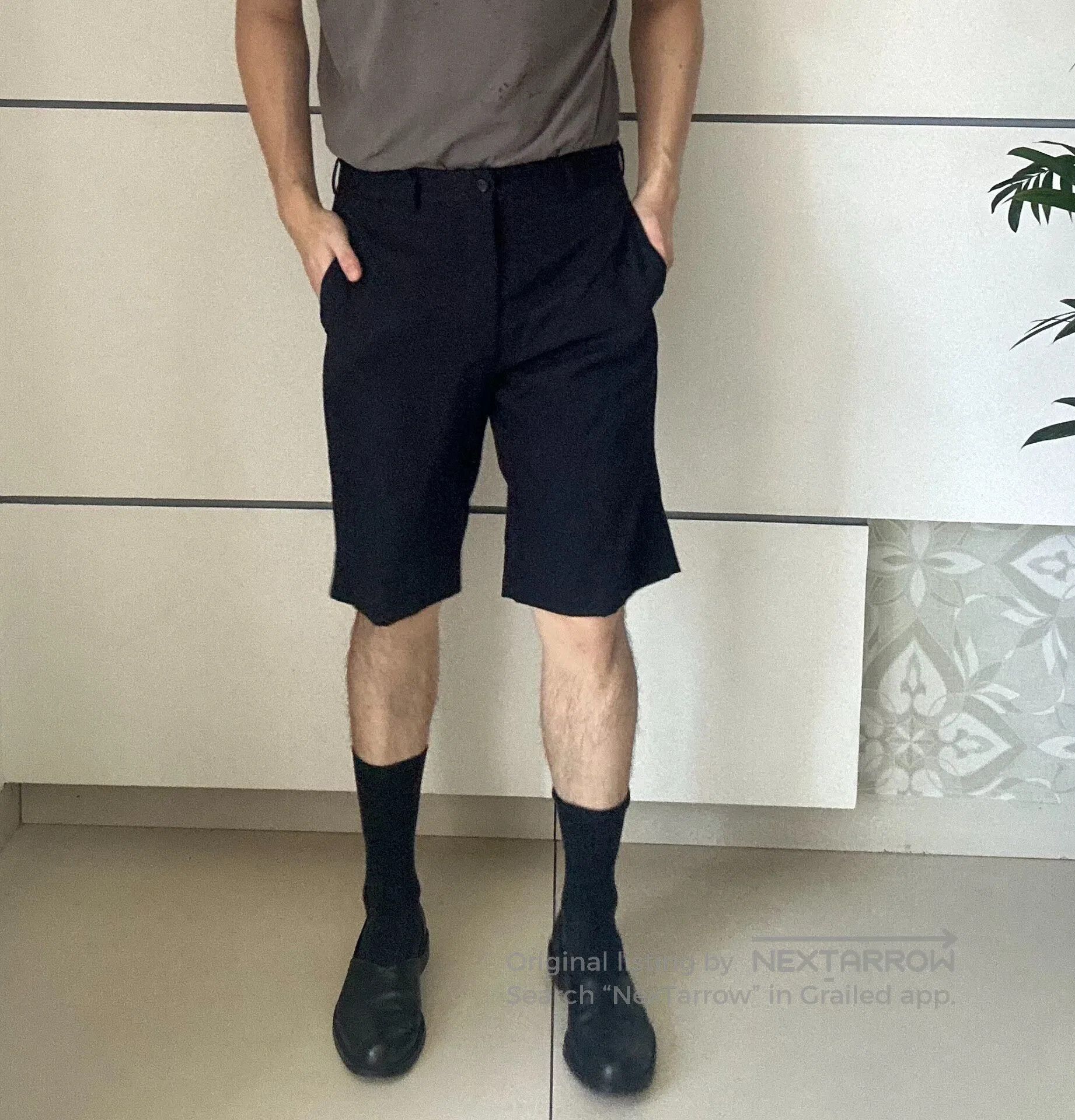 Comme des Garcons Comme des Garcons HOMME PLUS wool shorts| Size US 30 / EU 46 - 5 Thumbnail