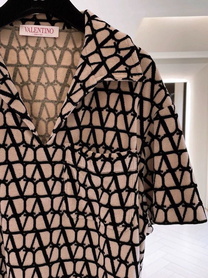 Valentino Valentino Full of logo towel skirt dress Size XS / US 0-2 / IT 36-38 - 4 Thumbnail