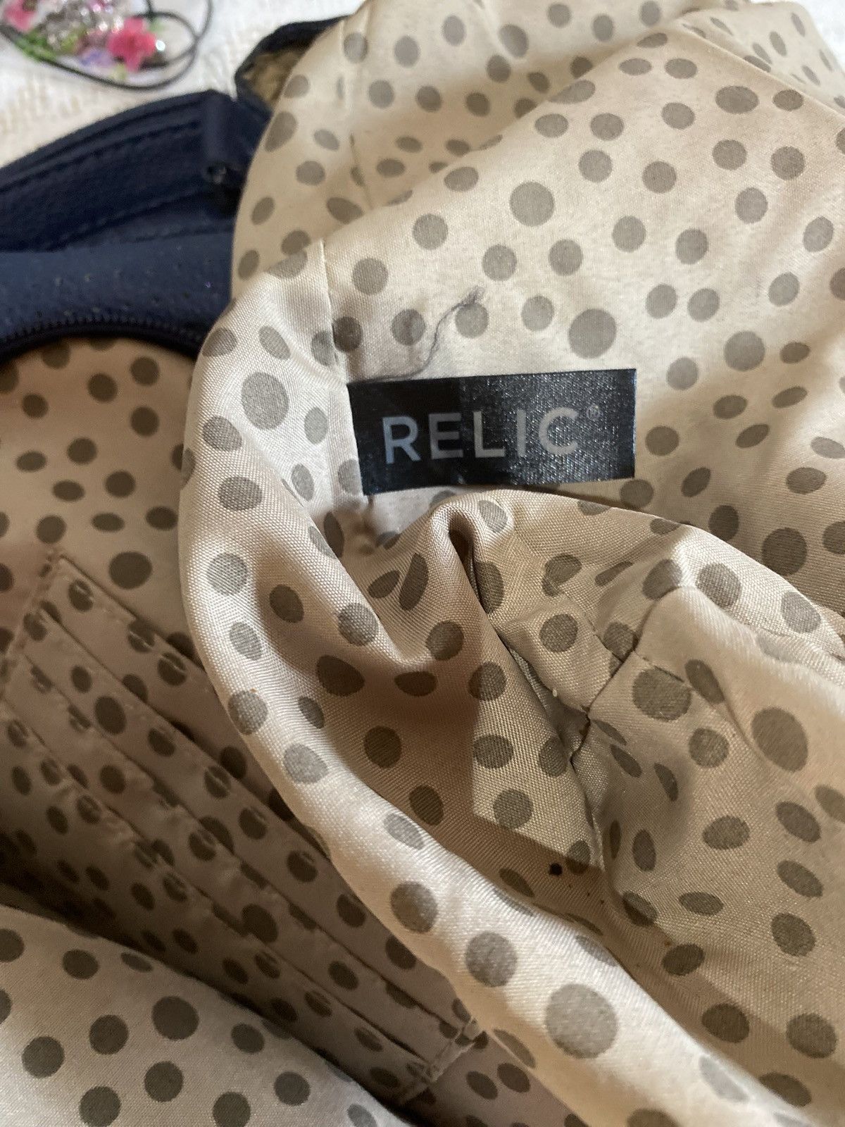 Relic Relic Fossil Blue Vegan Leather Crossbody Size ONE SIZE - 7 Thumbnail