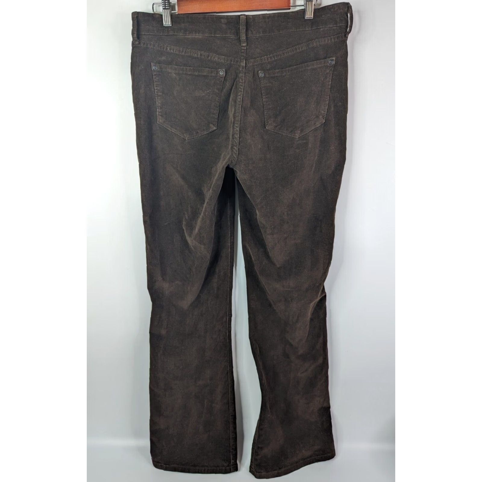 NYDJ NYDJ Brown Bootcut Corduroy Women Pants Lift Tuck Technology Size 10 Defect Size 32" / US 10 / IT 46 - 6 Thumbnail