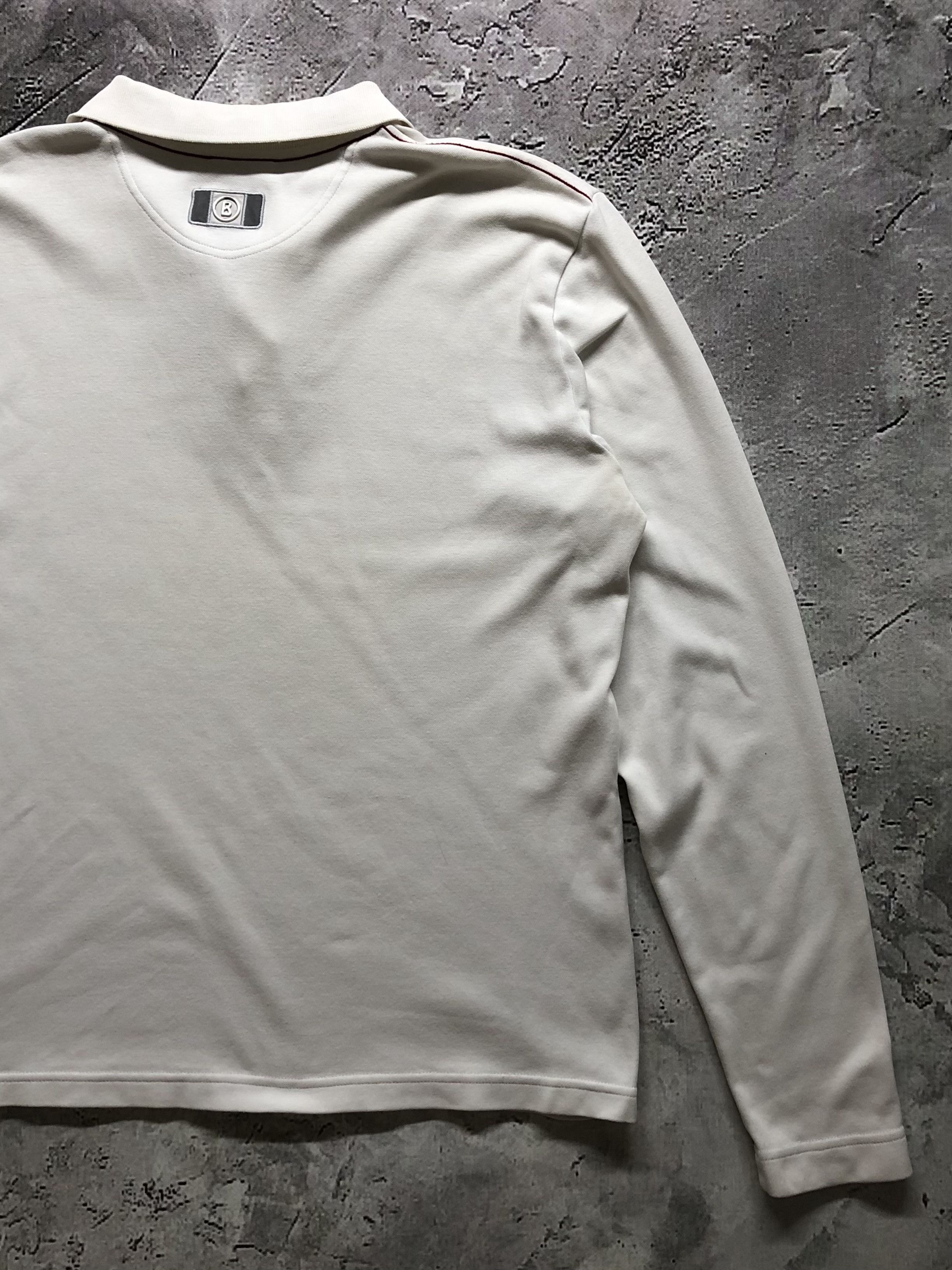 Bogner Bogner Vintage Pullover Polo Shirt Button Up Long Sleeve Size US L / EU 52-54 / 3 - 13 Thumbnail
