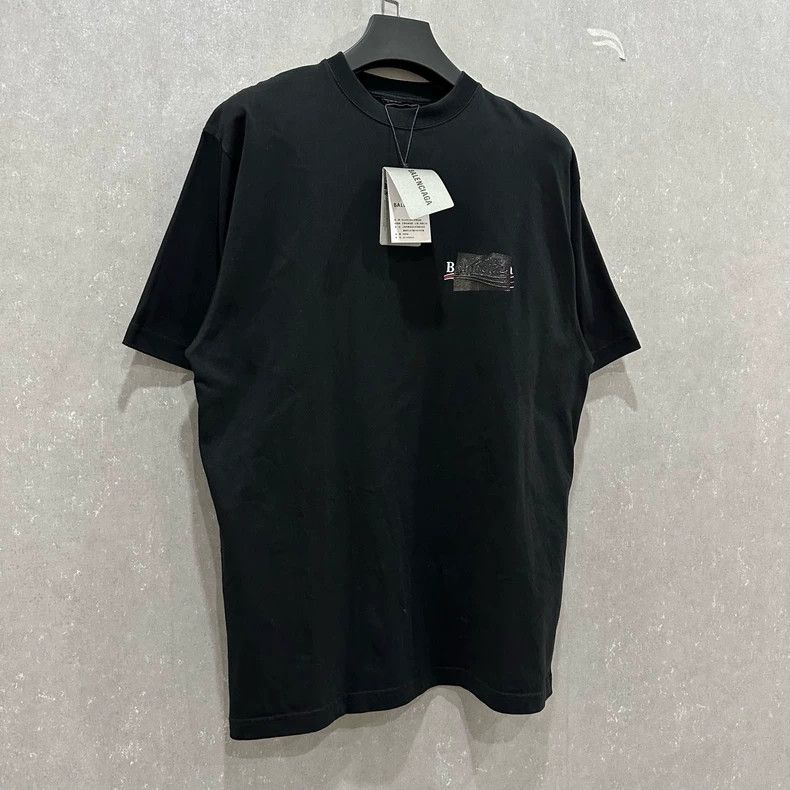 Balenciaga Shelter Tape Cola Short Sleeve