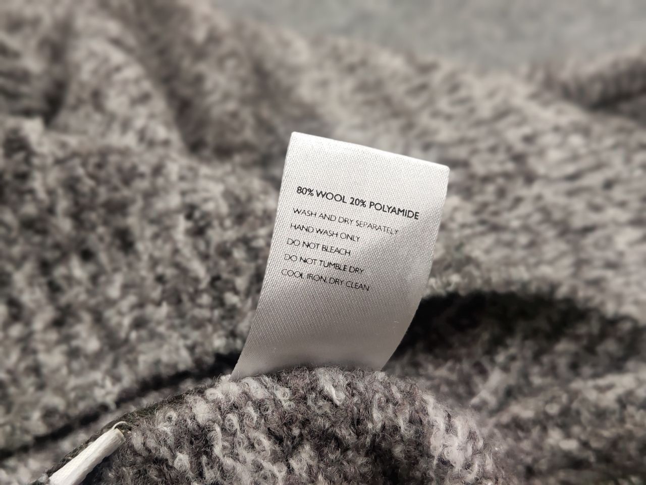 Garbstore Garbstore TDR Design Wool Blend Zip Talon Bomber sweater Size US M / EU 48-50 / 2 - 15 Thumbnail
