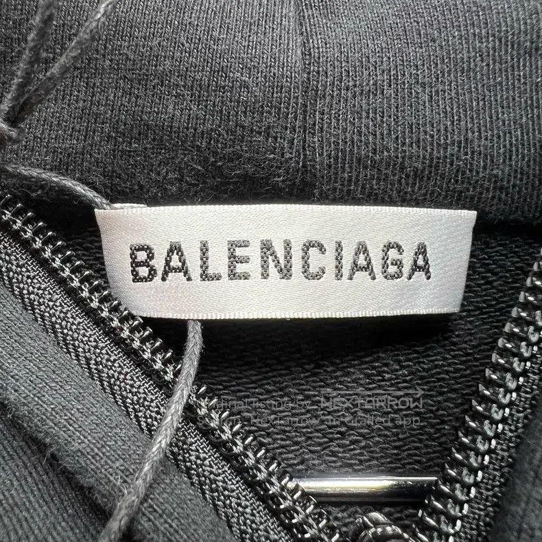 Balenciaga Balenciaga Zip-Up Hooded Jacket Size US S / EU 44-46 / 1 - 3 Thumbnail