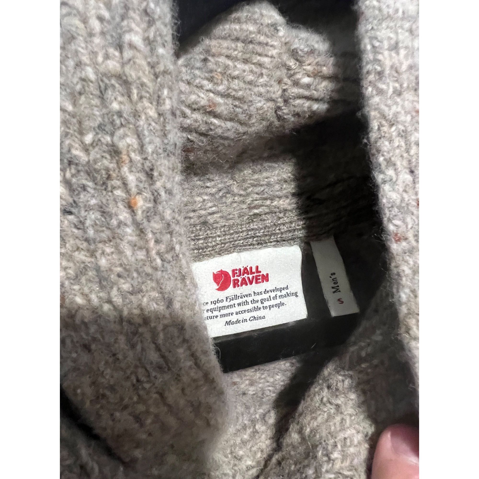 Fjallraven Fjallraven Men's Lada Wool Sweater - Size S Size US S / EU 44-46 / 1 - 5 Thumbnail