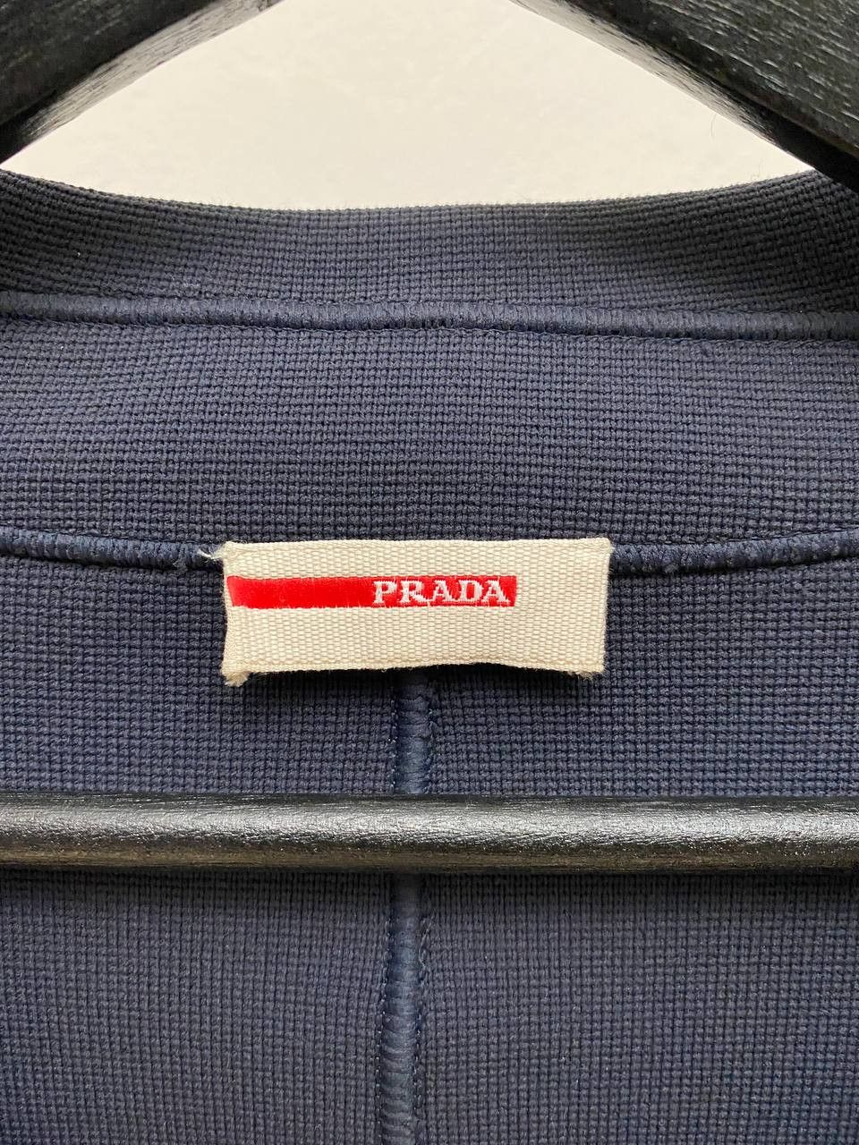 Prada Casual Classic Stretch Polyamide Blazer Jacket Y2K