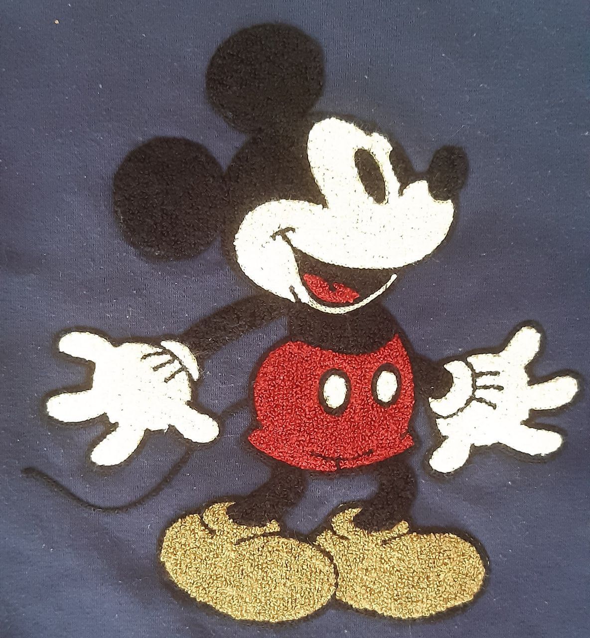 Disney × Mickey Mouse × Vintage 1990s Mickey Mouse Sweatshirt Size US L / EU 52-54 / 3 - 4 Thumbnail