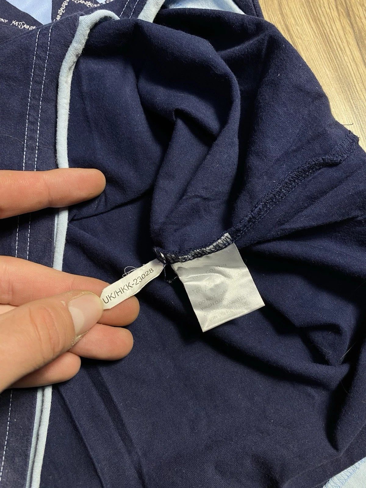 Yves Saint Laurent 90s Vintage Yves Saint Laurent Big Logo Polo size M Size US M / EU 48-50 / 2 - 5 Thumbnail