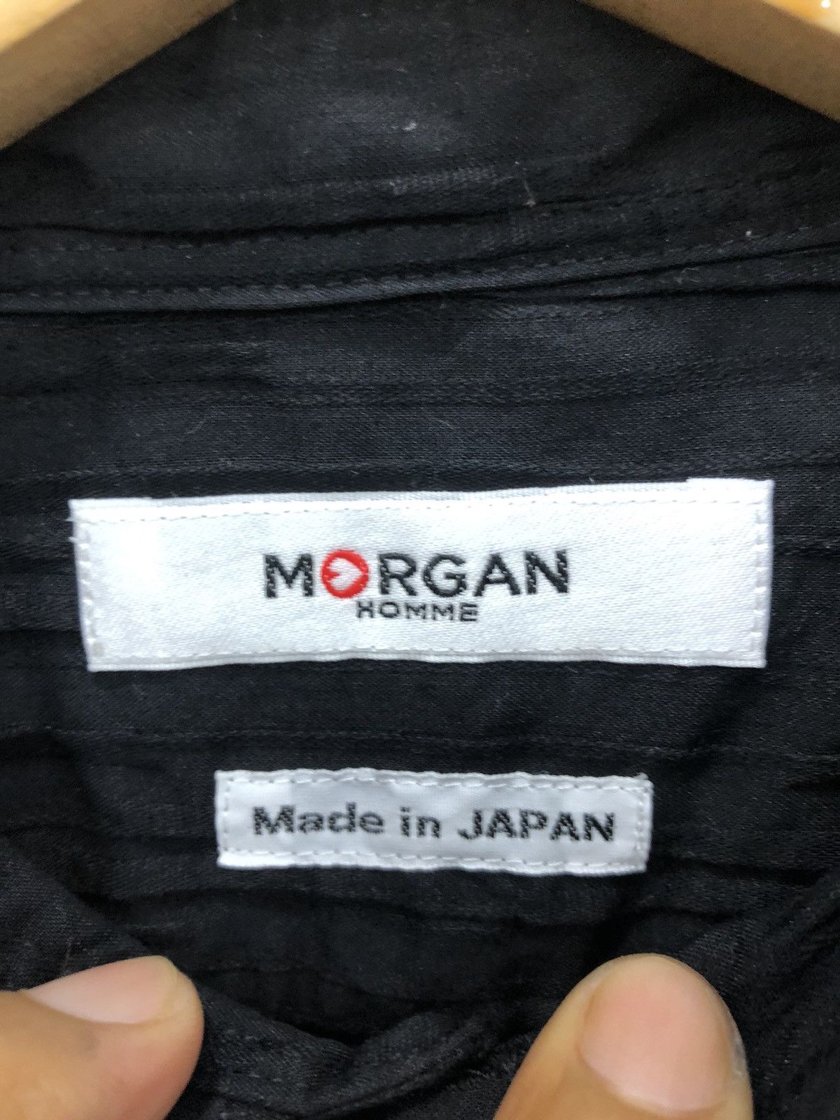 Japanese Brand × Morgan Homme Morgan Homme Pleated Shirt Size US M / EU 48-50 / 2 - 2 Thumbnail