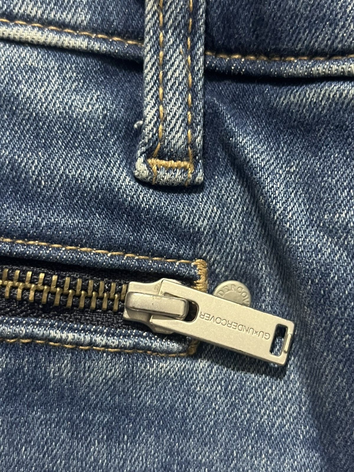 GU × Undercover GU X Undercover Slim Stretch Denim Size US 30 / EU 46 - 5 Thumbnail