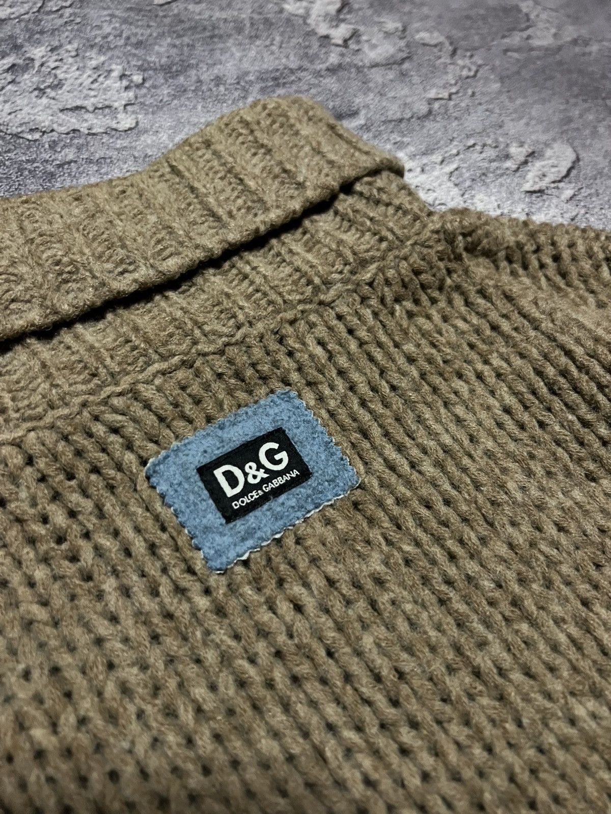 Dolce & Gabbana Vintage Dolce&Gabbana D&G Heavy Knit Sweater Avant Garde Size US XXL / EU 58 / 5 - 3 Thumbnail