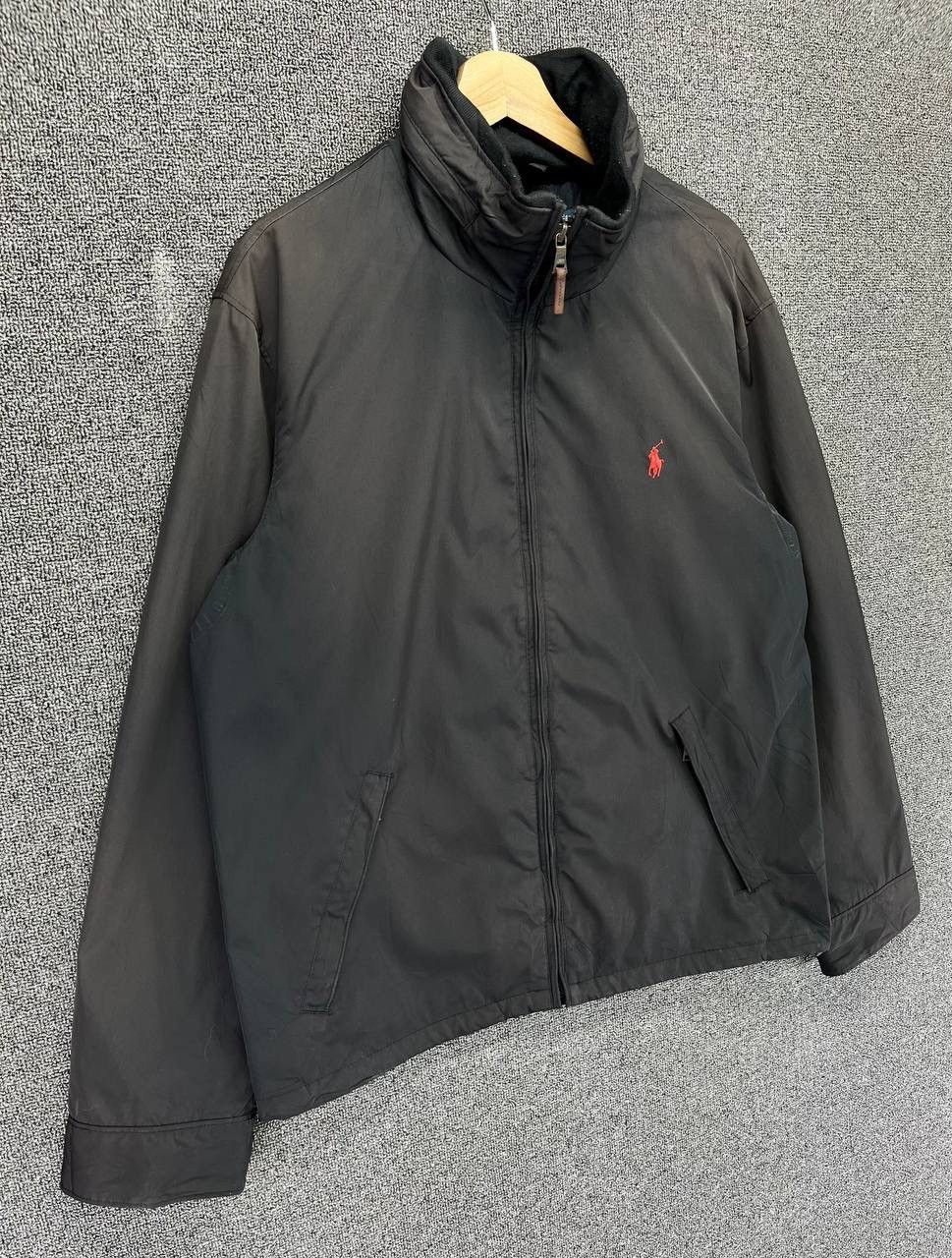 Polo Ralph Lauren Vintage Polo Ralph Lauren Zip Up Trashed Jacket Size US L / EU 52-54 / 3 - 2 Thumbnail