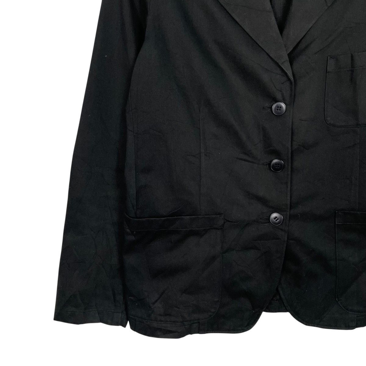 agnes b. Black Agnes B Women Jacket Size M / US 6-8 / IT 42-44 - 3 Thumbnail